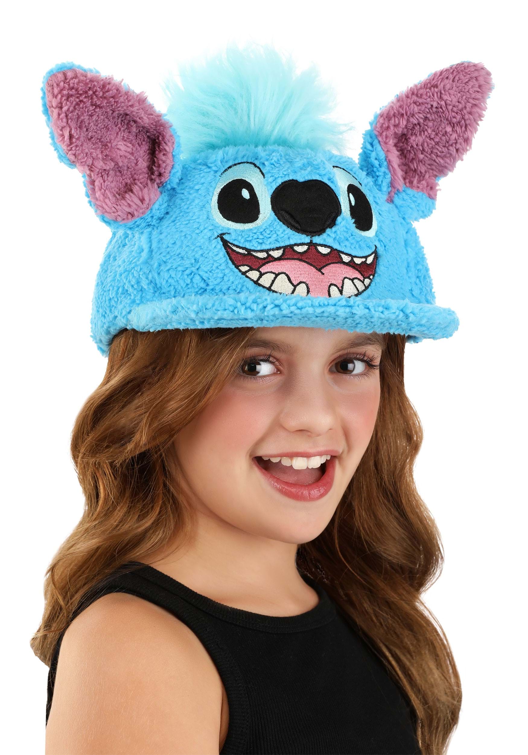 Adult Stitch Fuzzy Cap