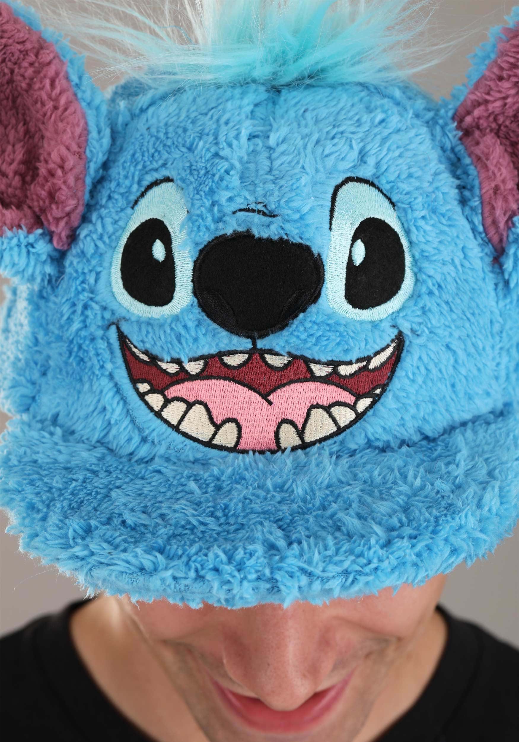 Adult Stitch Fuzzy Cap