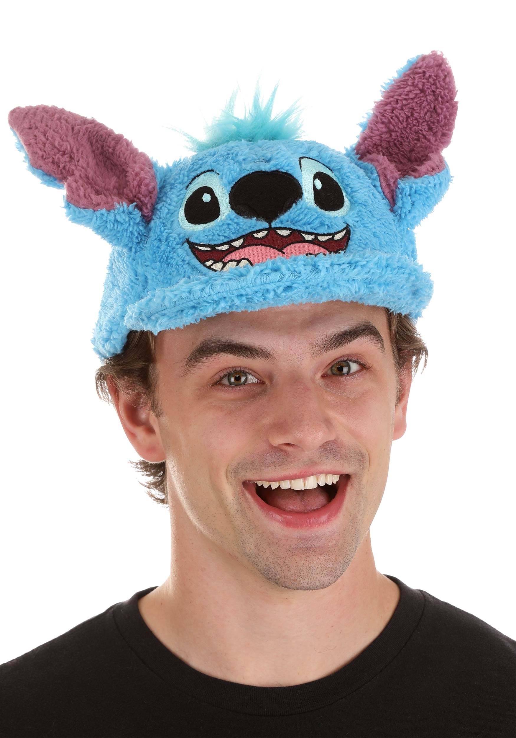 Adult Stitch Fuzzy Cap