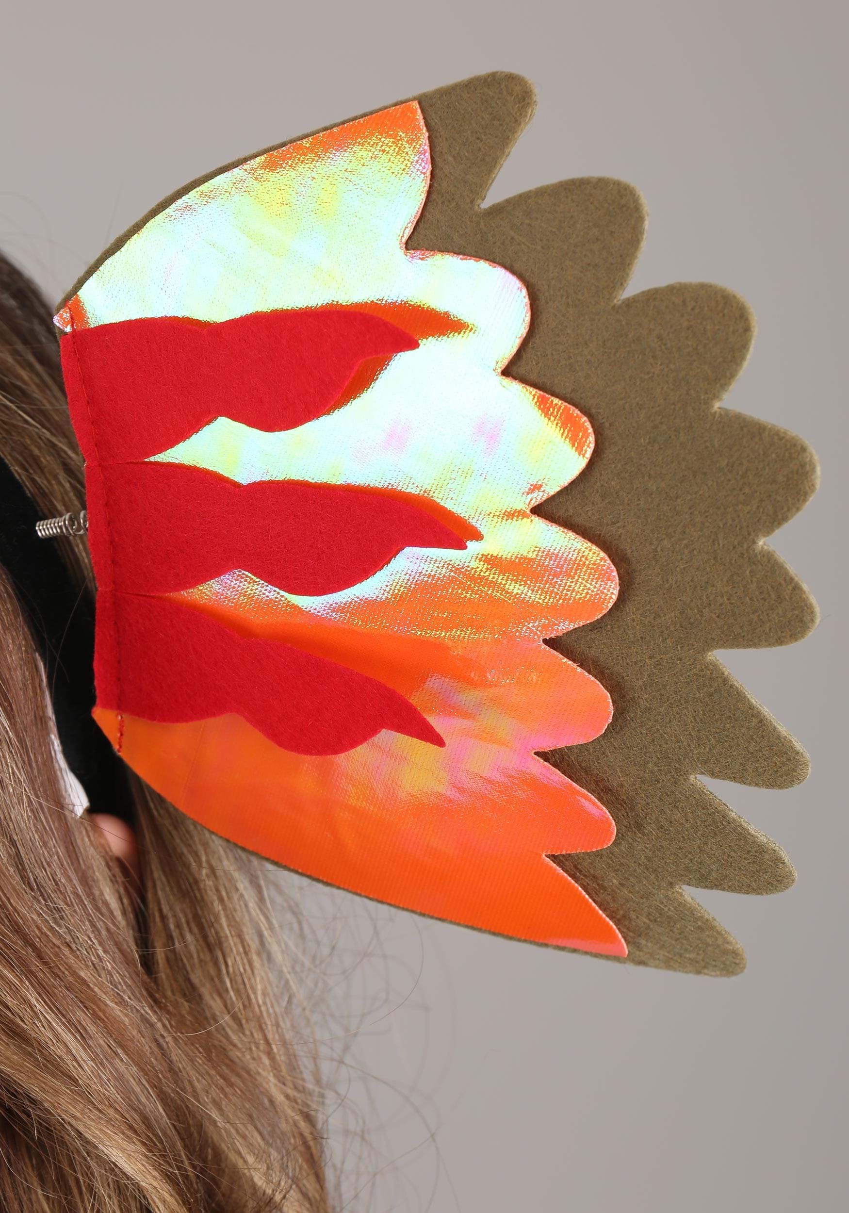 Dilophosaurus Costume Headband & Tail Accessory Kit