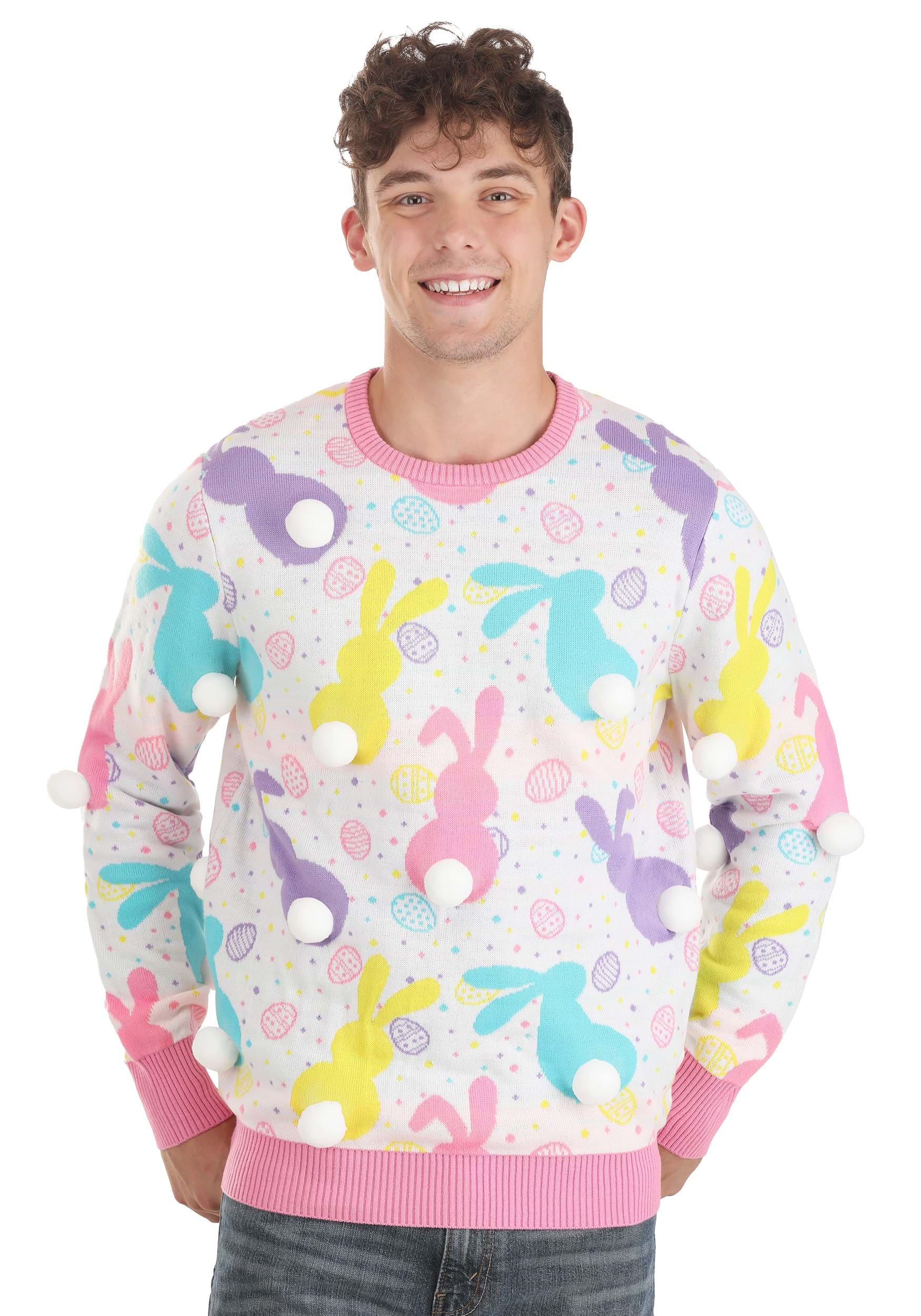 Easter Bunny Ugly Sweater for Adults