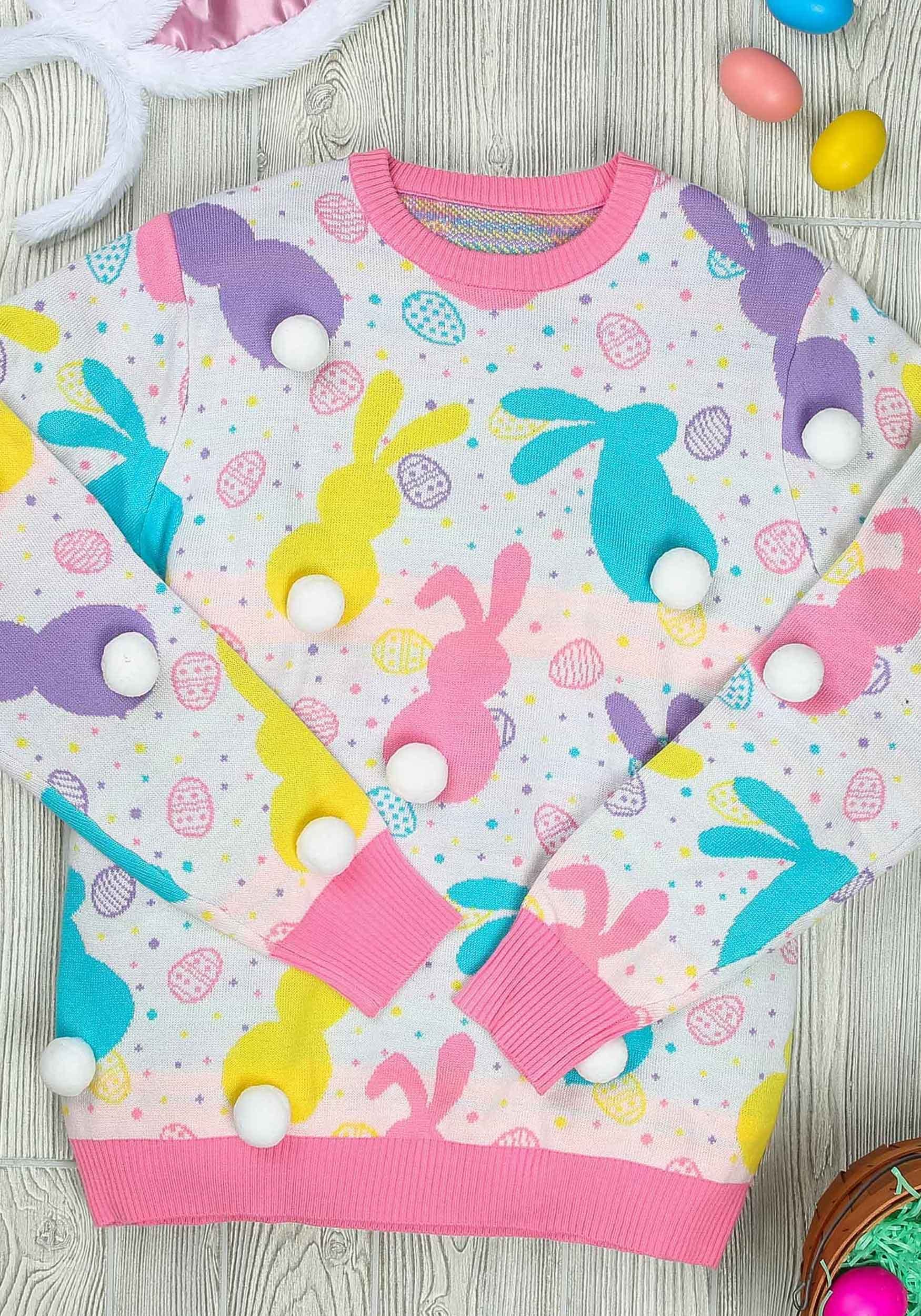 Easter Bunny Ugly Sweater for Adults