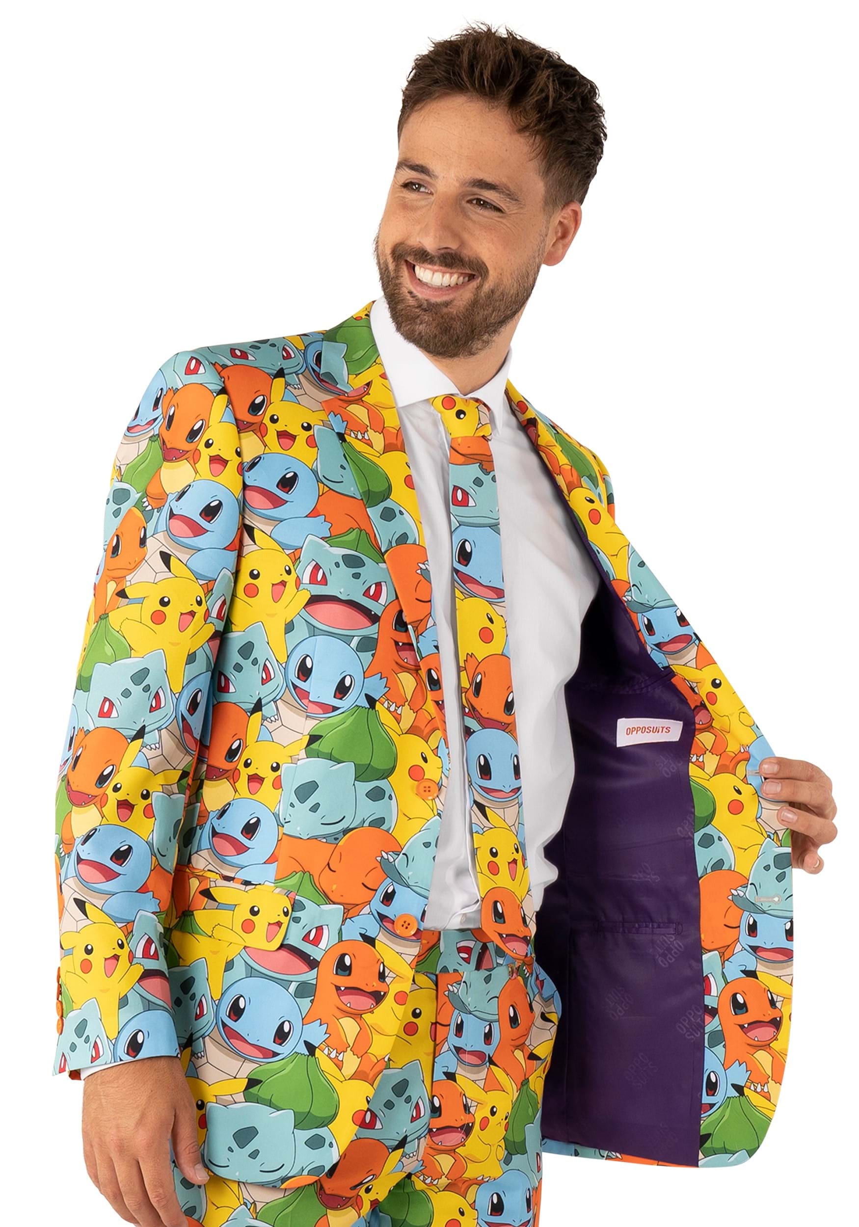 OppoSuits Pok茅mon Suit for Men