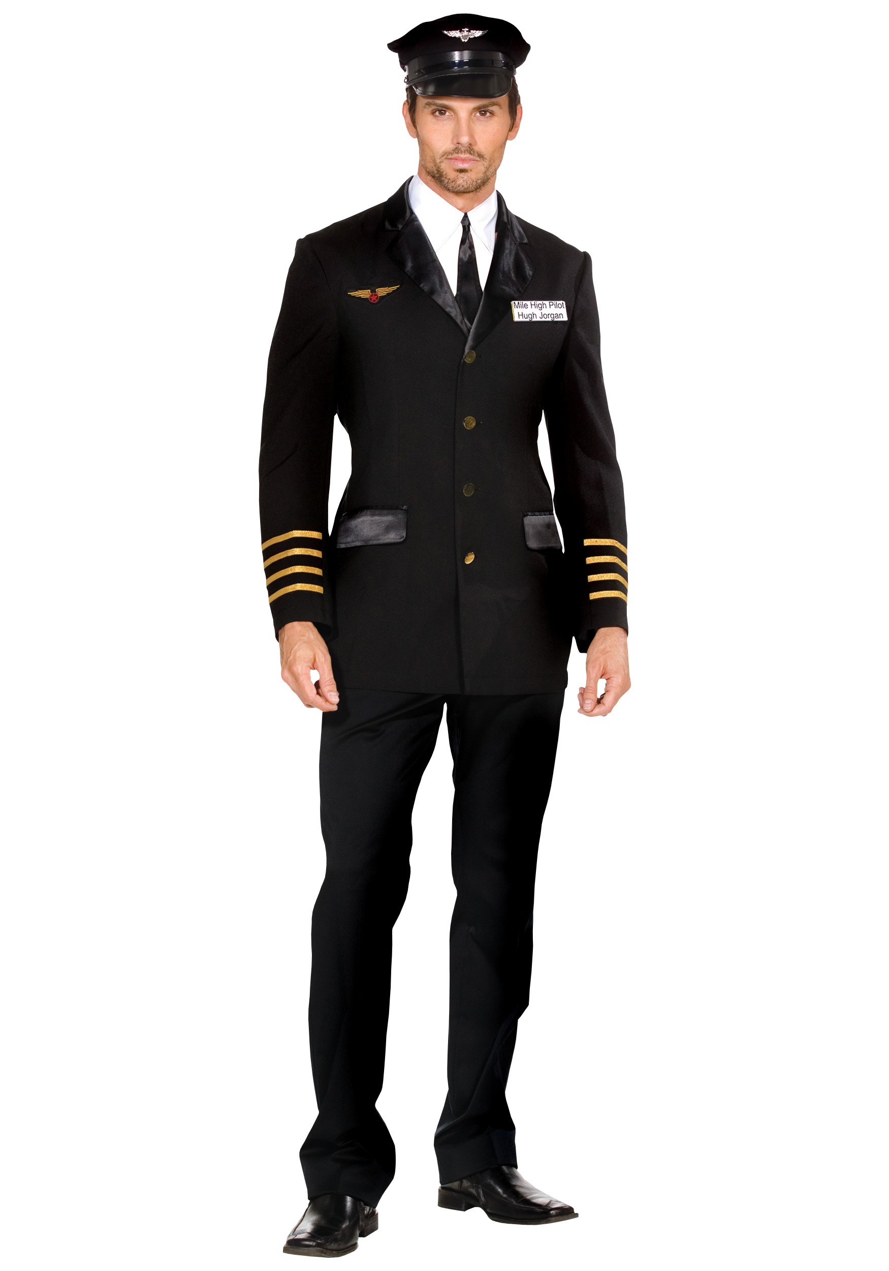 Mile High Pilot Costume for Men 1 Mile High Pilot Costume for Men