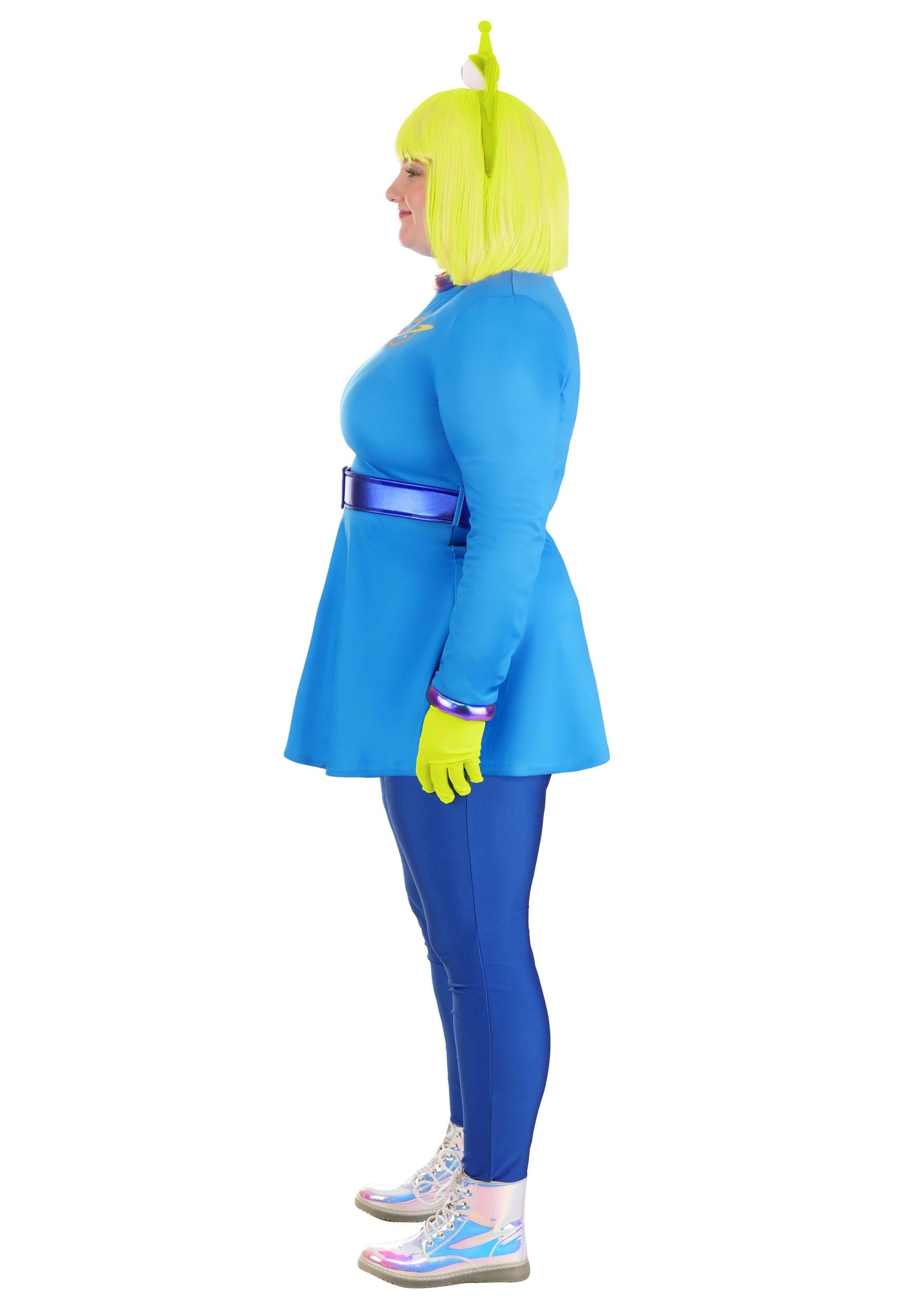 Plus Size Women's Disney and Pixar Toy Story Alien Costume