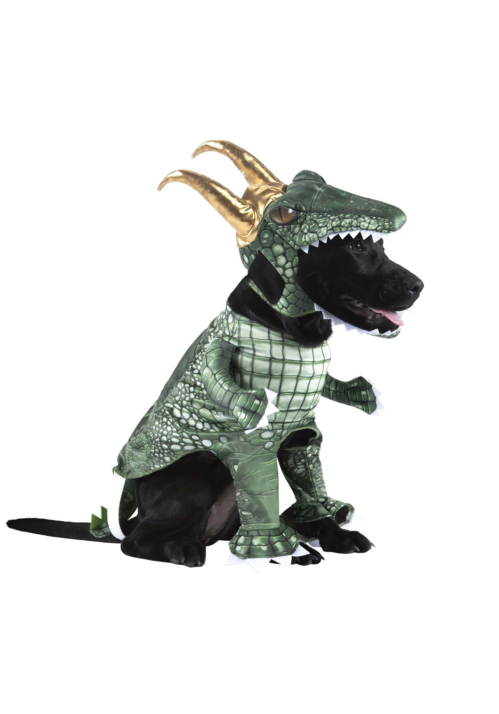 Alligator Loki Costume for Pets