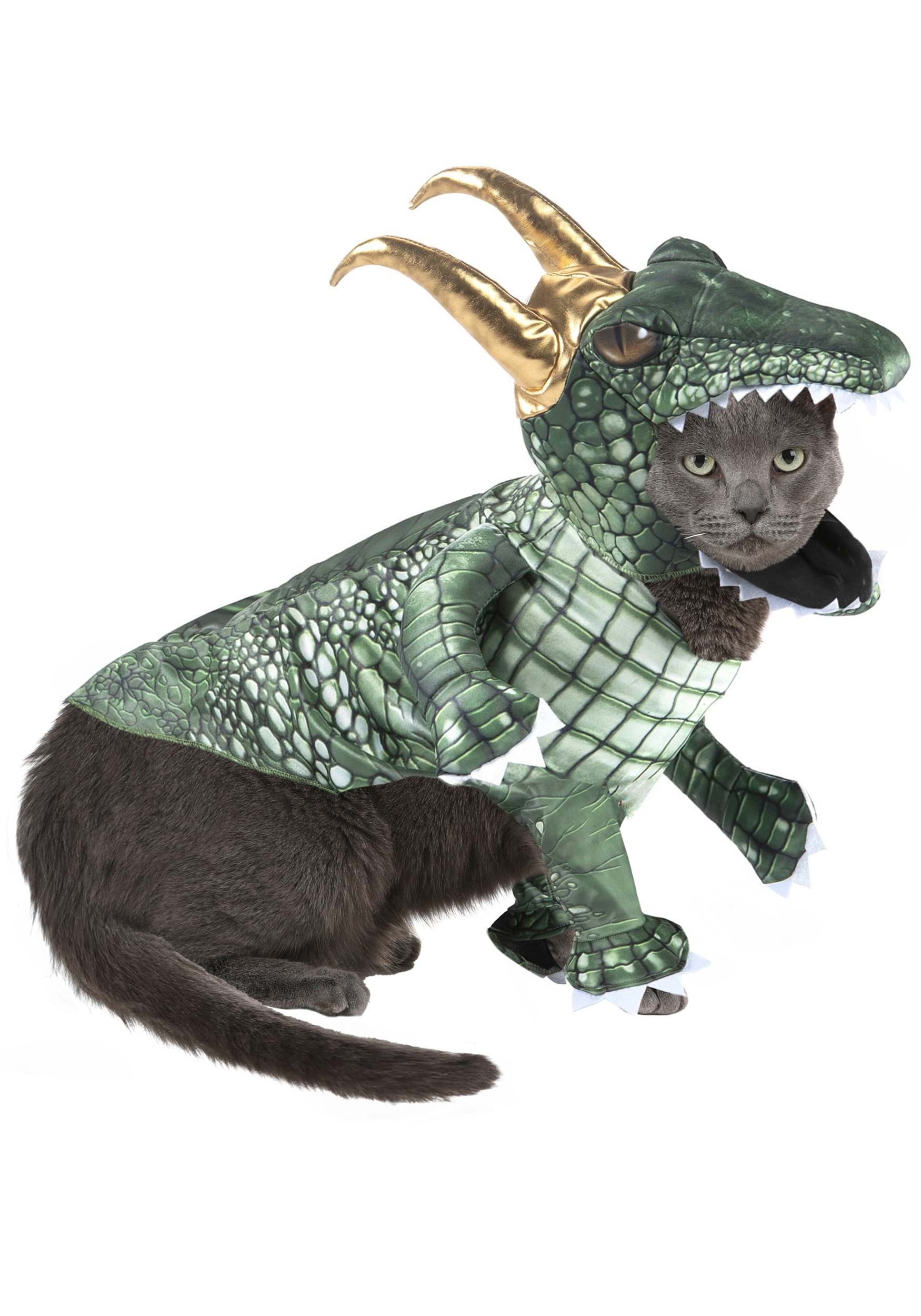 Alligator Loki Costume for Pets