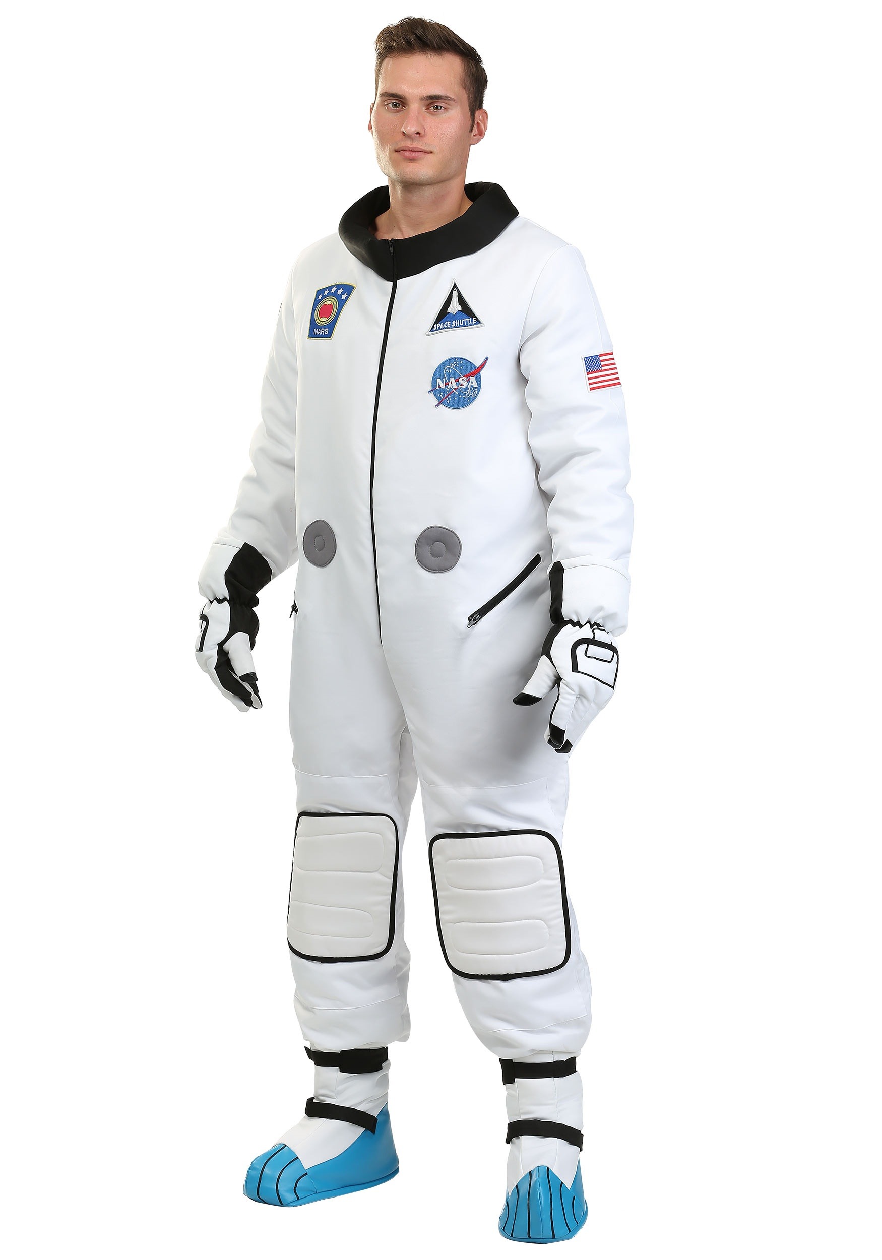 Men's Plus Size Deluxe Astronaut Costume