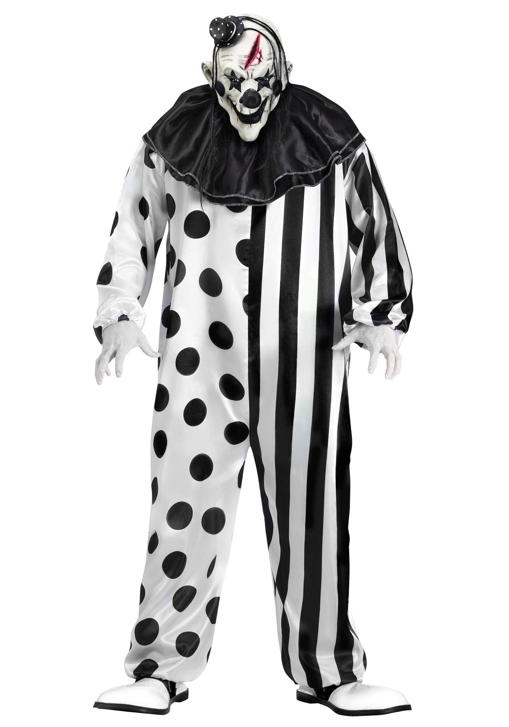 Killer Clown Costume for Men 1 Killer Clown Costume for Men