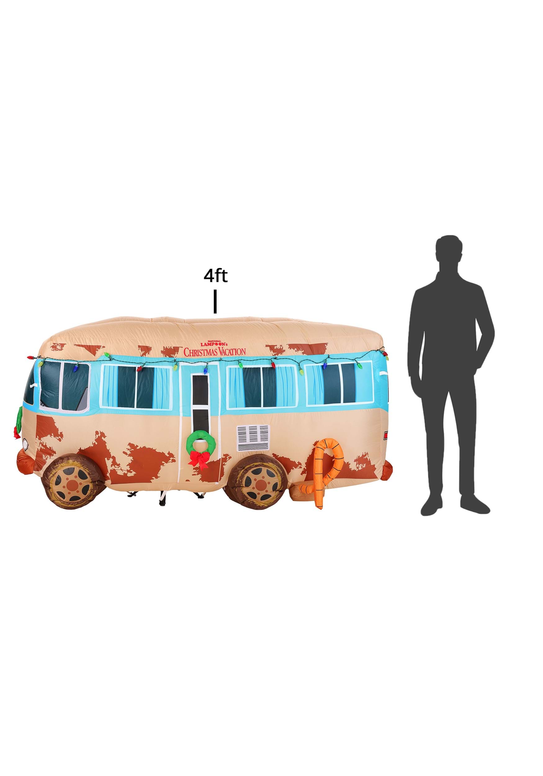 Christmas Vacation RV Inflatable Decoration