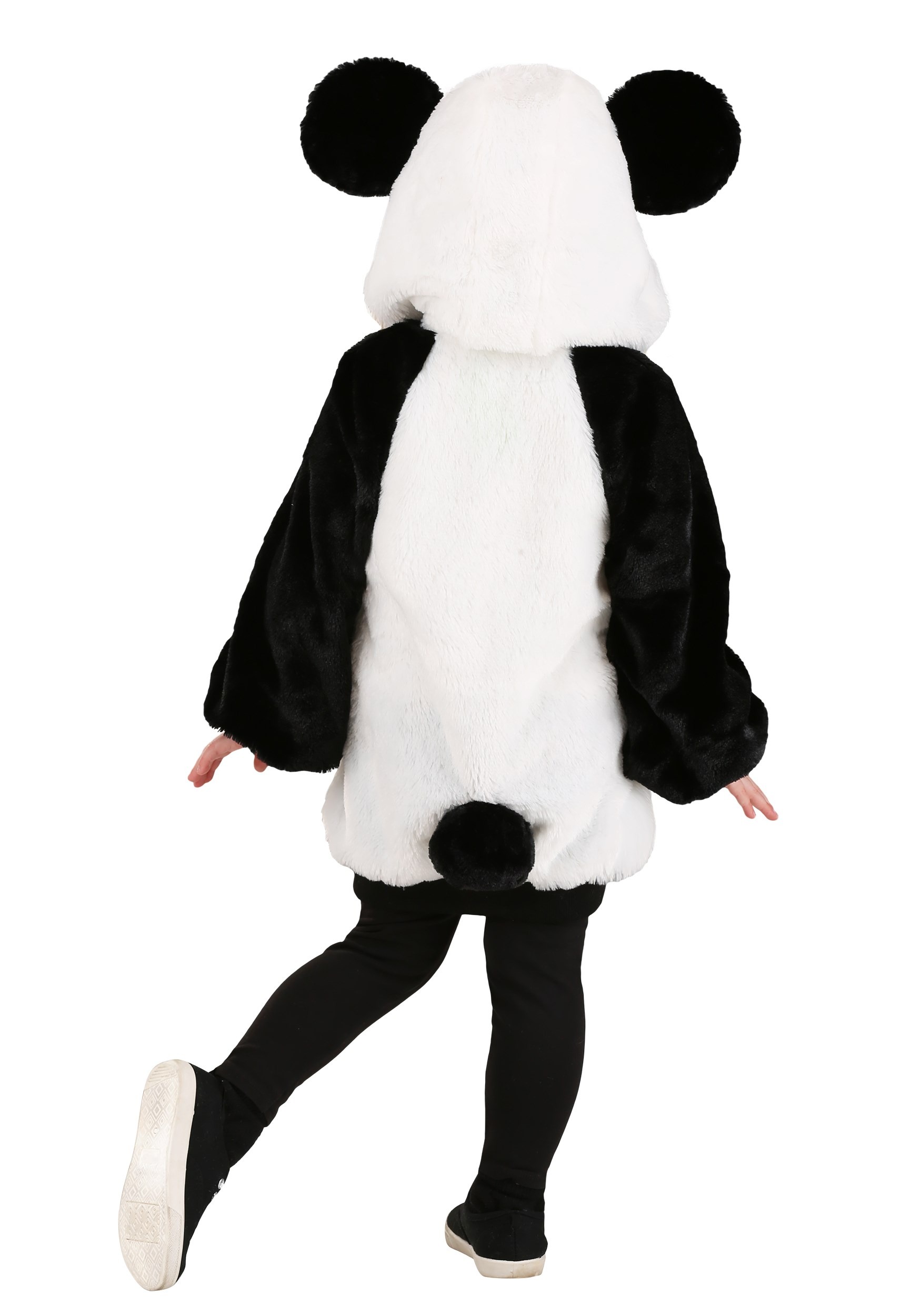 Girl's Panda Hoodie Toddler Costume