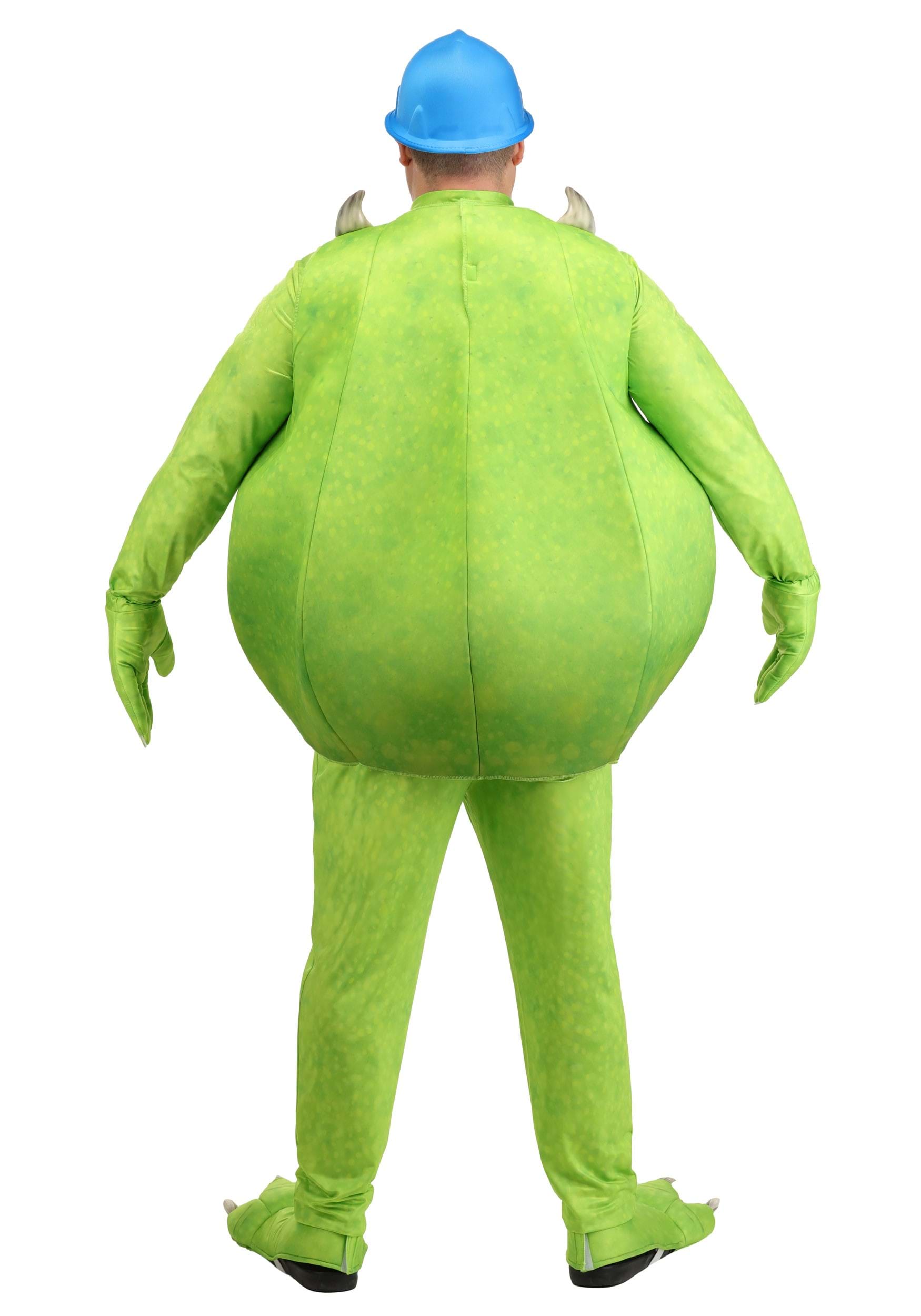 Men's Plus Size Deluxe Pixar Mike Wasowski Costume