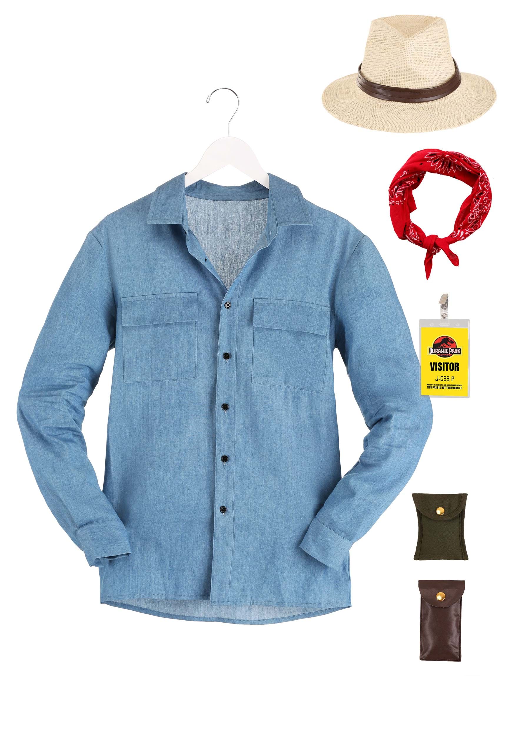 Men's Jurassic Park Dr. Grant Costume