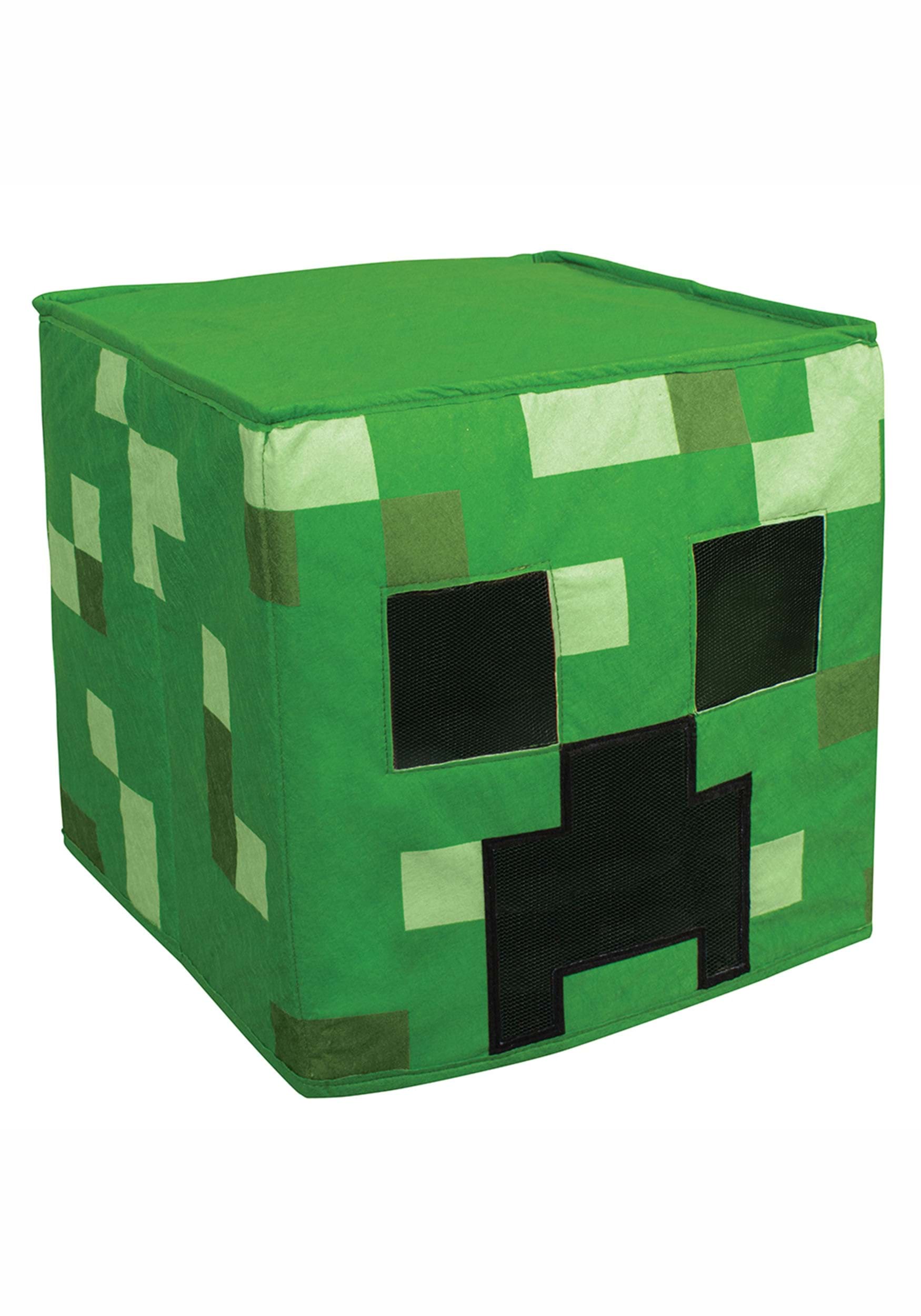 Minecraft Creeper Block Head Mask