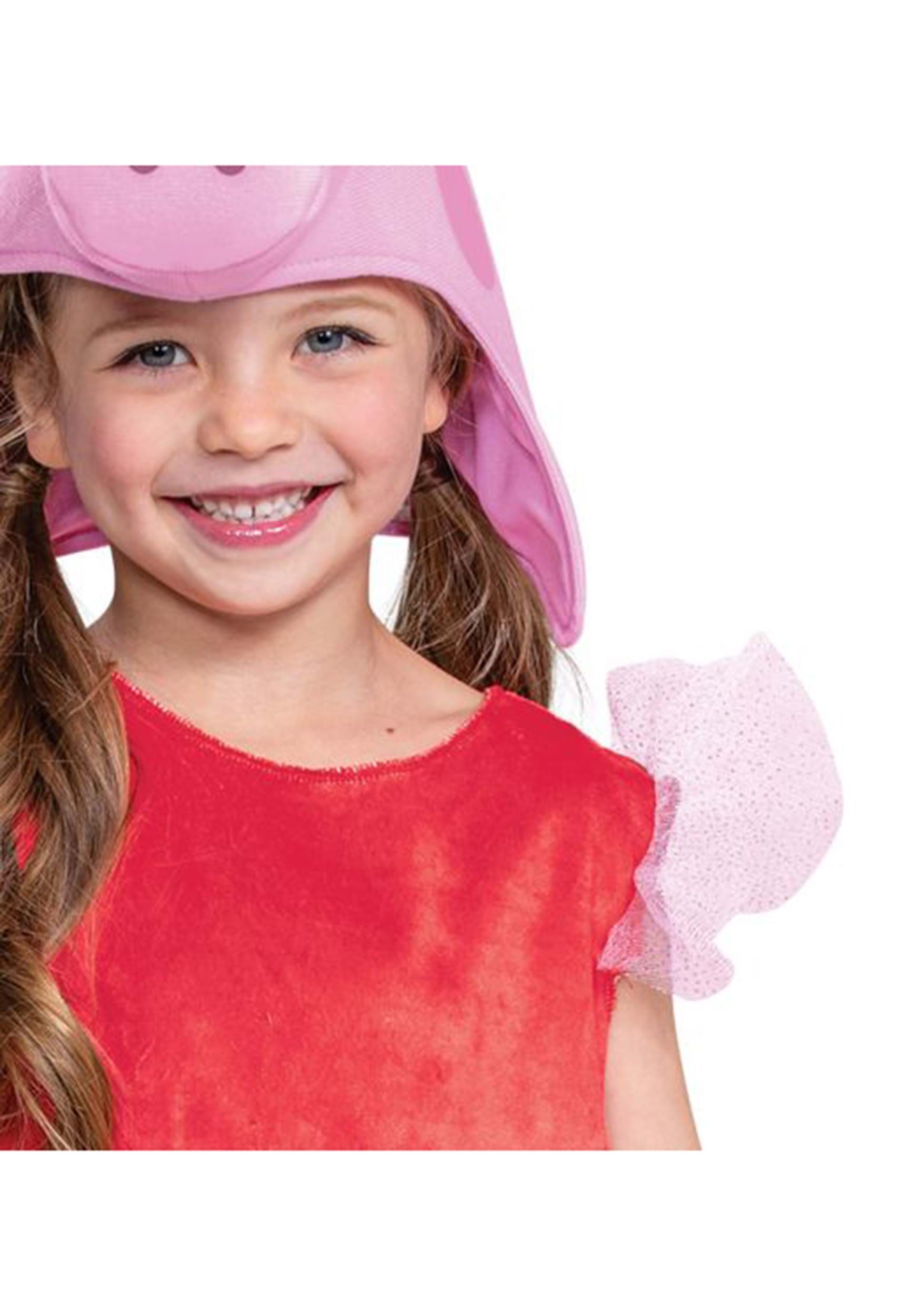 Classic Peppa Pig Costume for Girls 4 Classic Peppa Pig Costume for Girls
