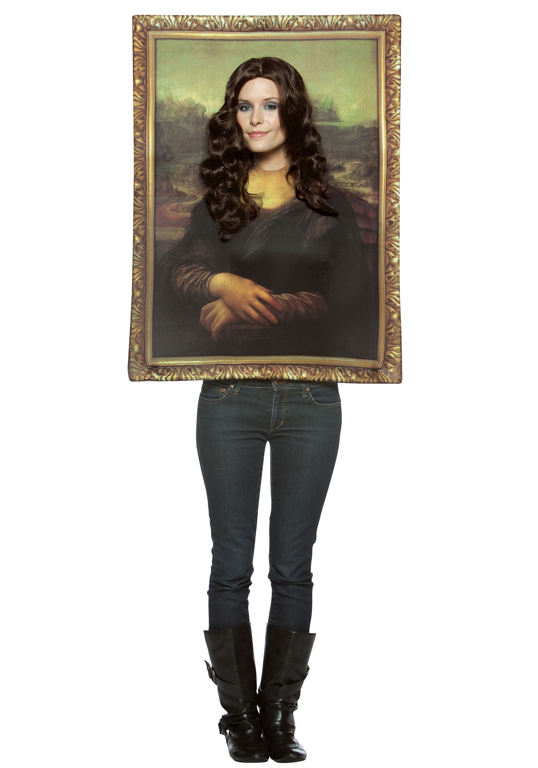 Mona Lisa Costume for Adults 1 Mona Lisa Costume for Adults