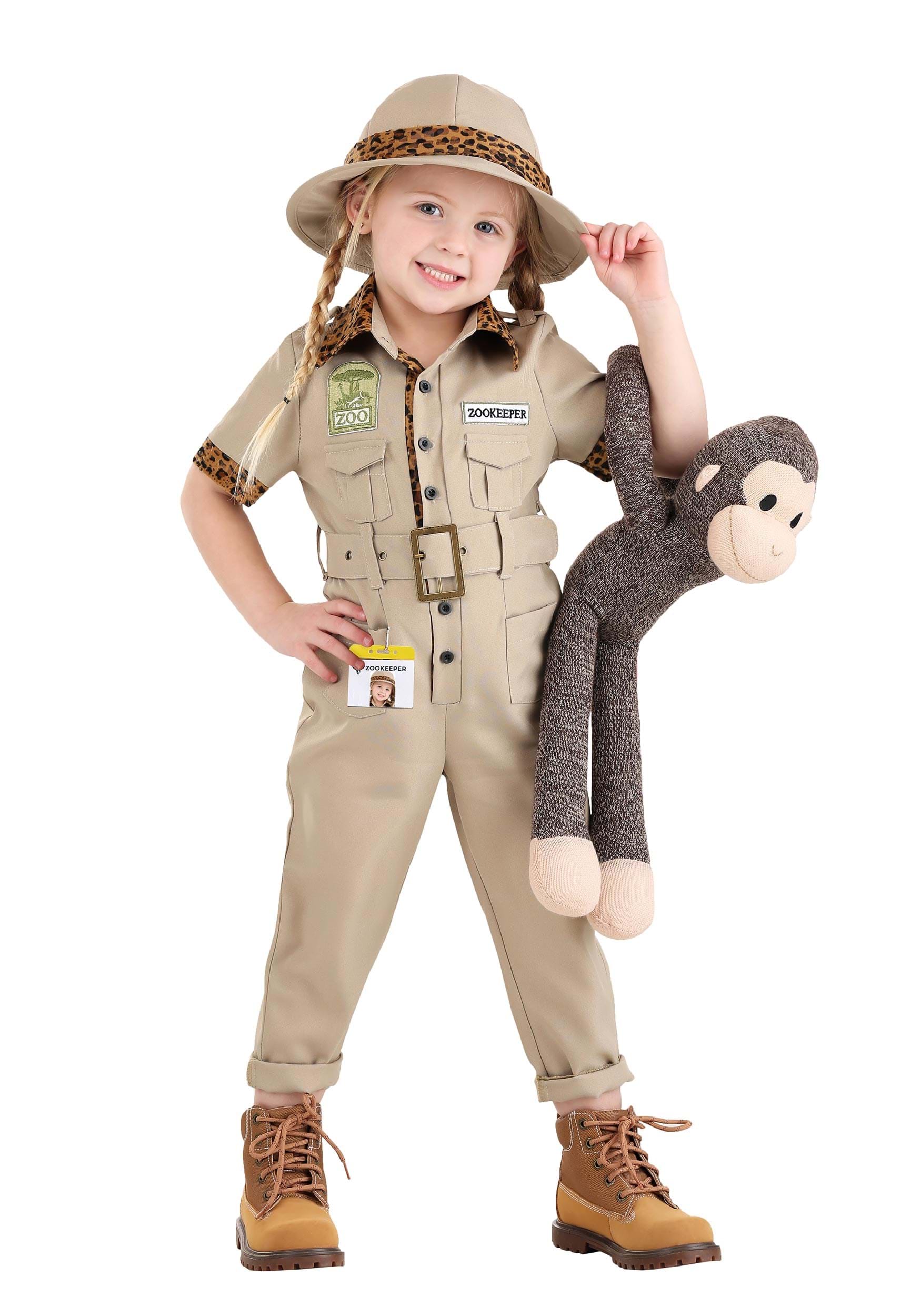 Toddler Zoo Keeper Costume