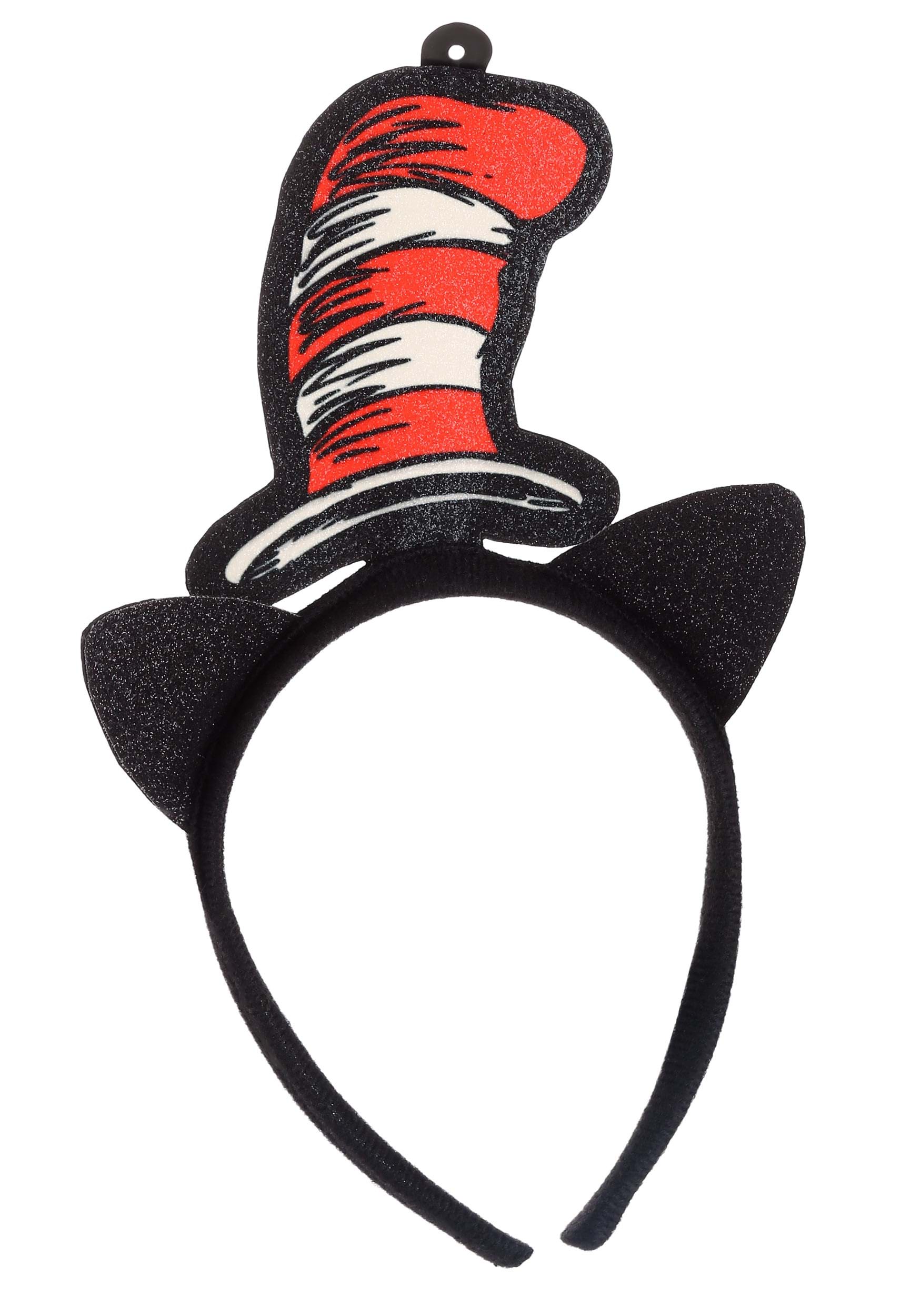 Glitter Cat in the Hat Headband