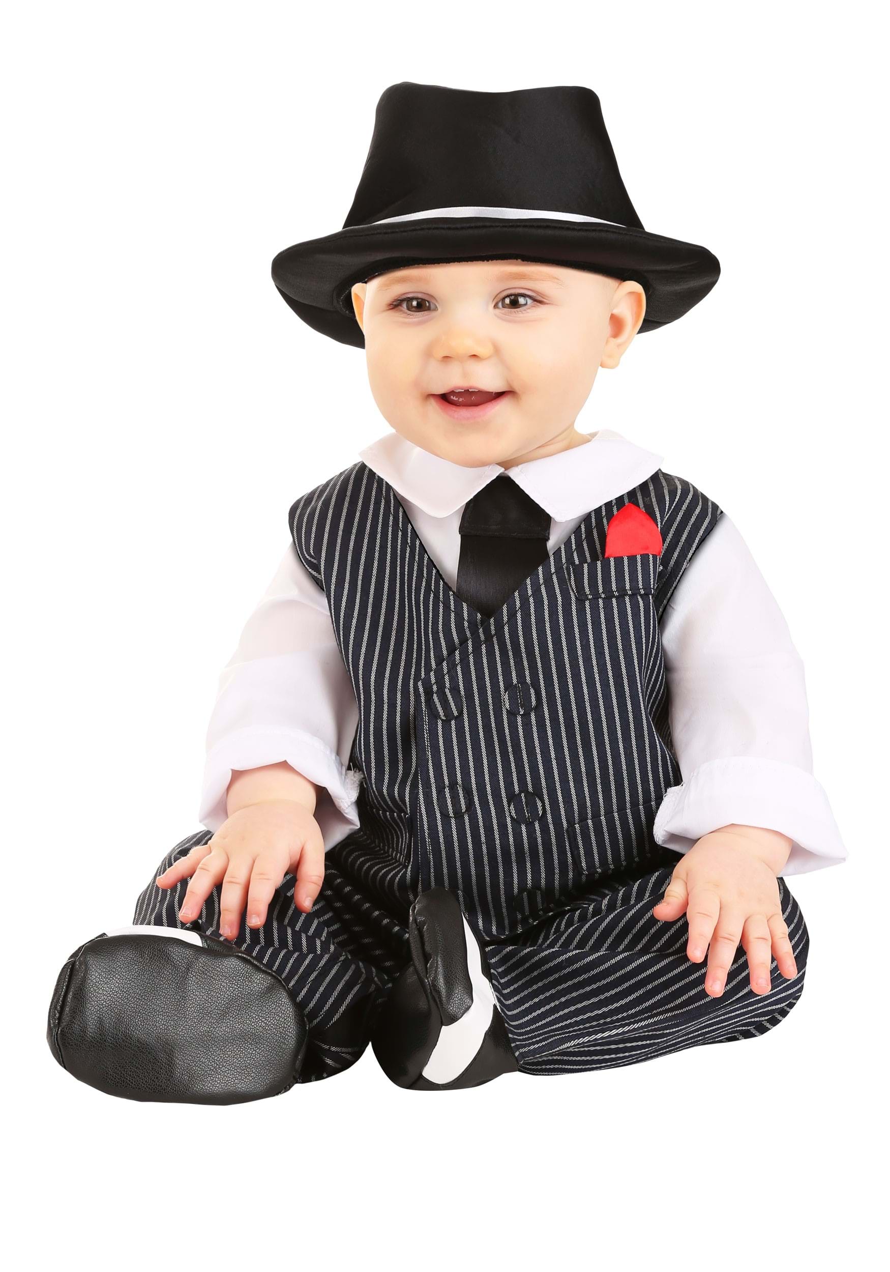 Suave Gangster Infant Costume 1 Suave Gangster Infant Costume