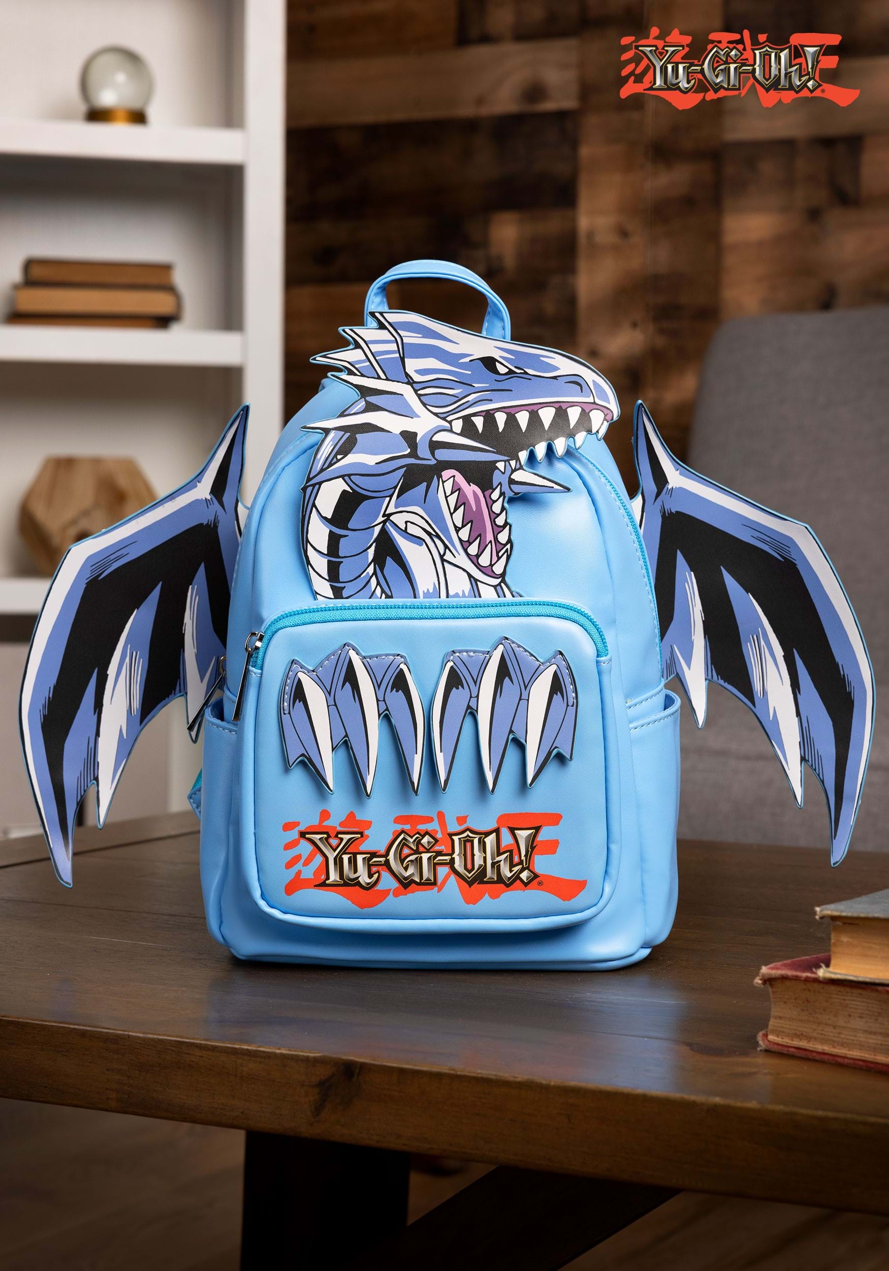 Yu-Gi-Oh Blue Eyes White Dragon 3D Backpack