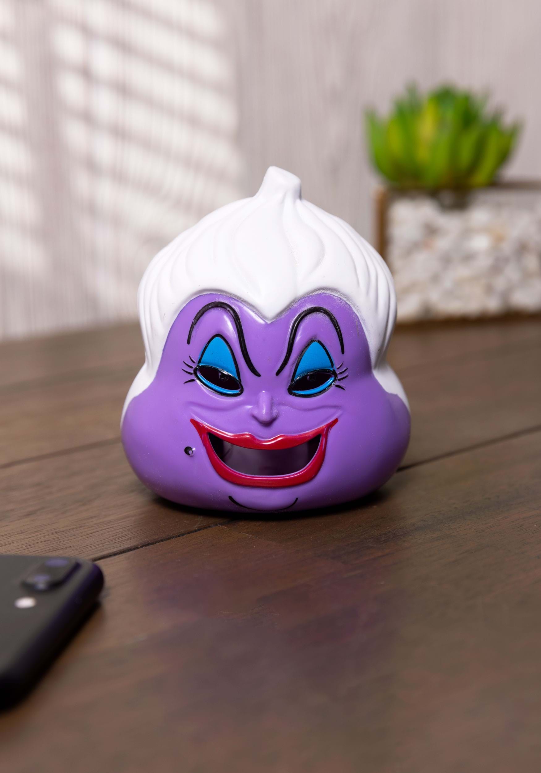 3-Inch Disney Ursula Pumpkin Light Up Decoration