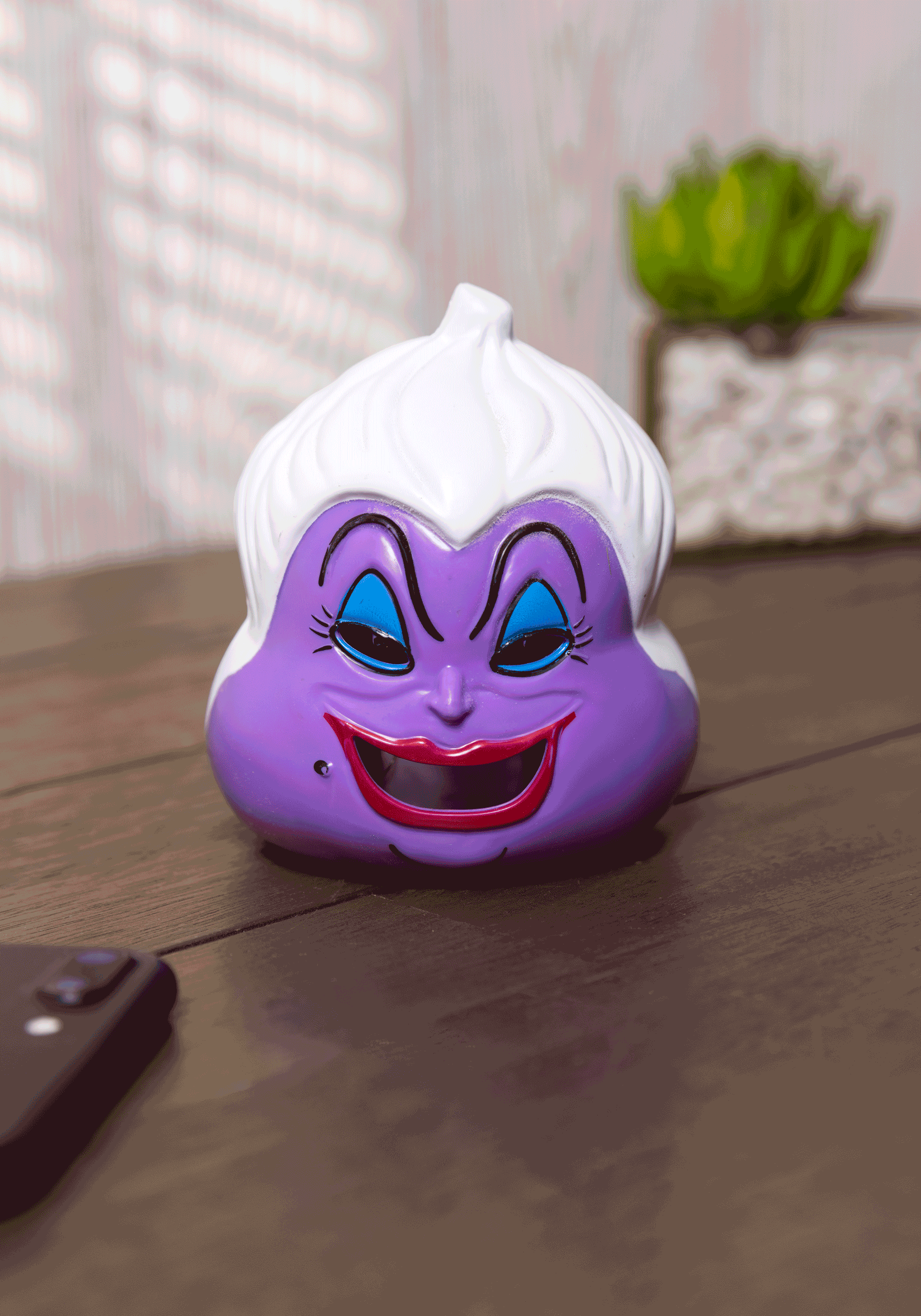 3-Inch Disney Ursula Pumpkin Light Up Decoration