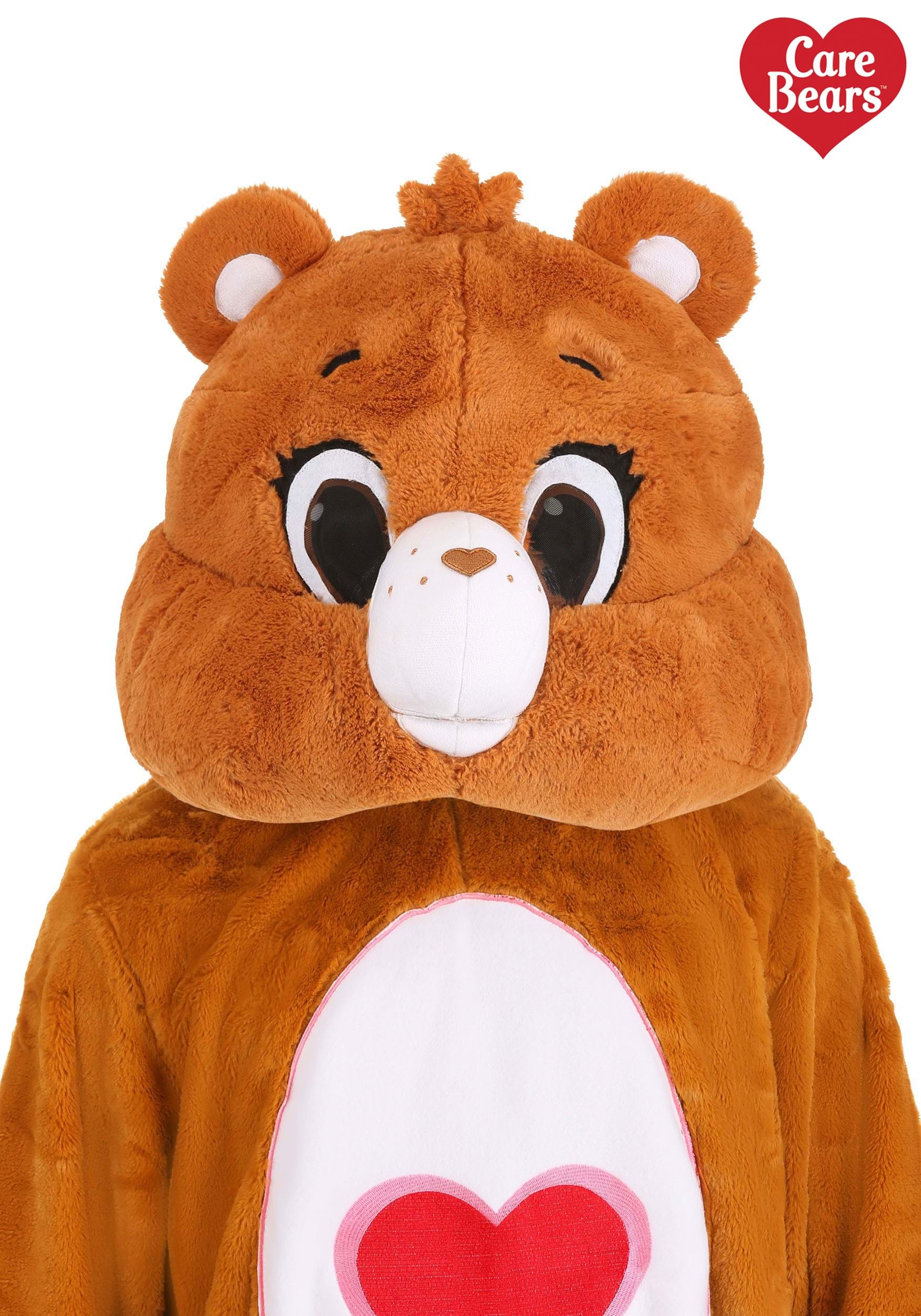 Tenderheart Bear Care Bears Mascot Head for Adults