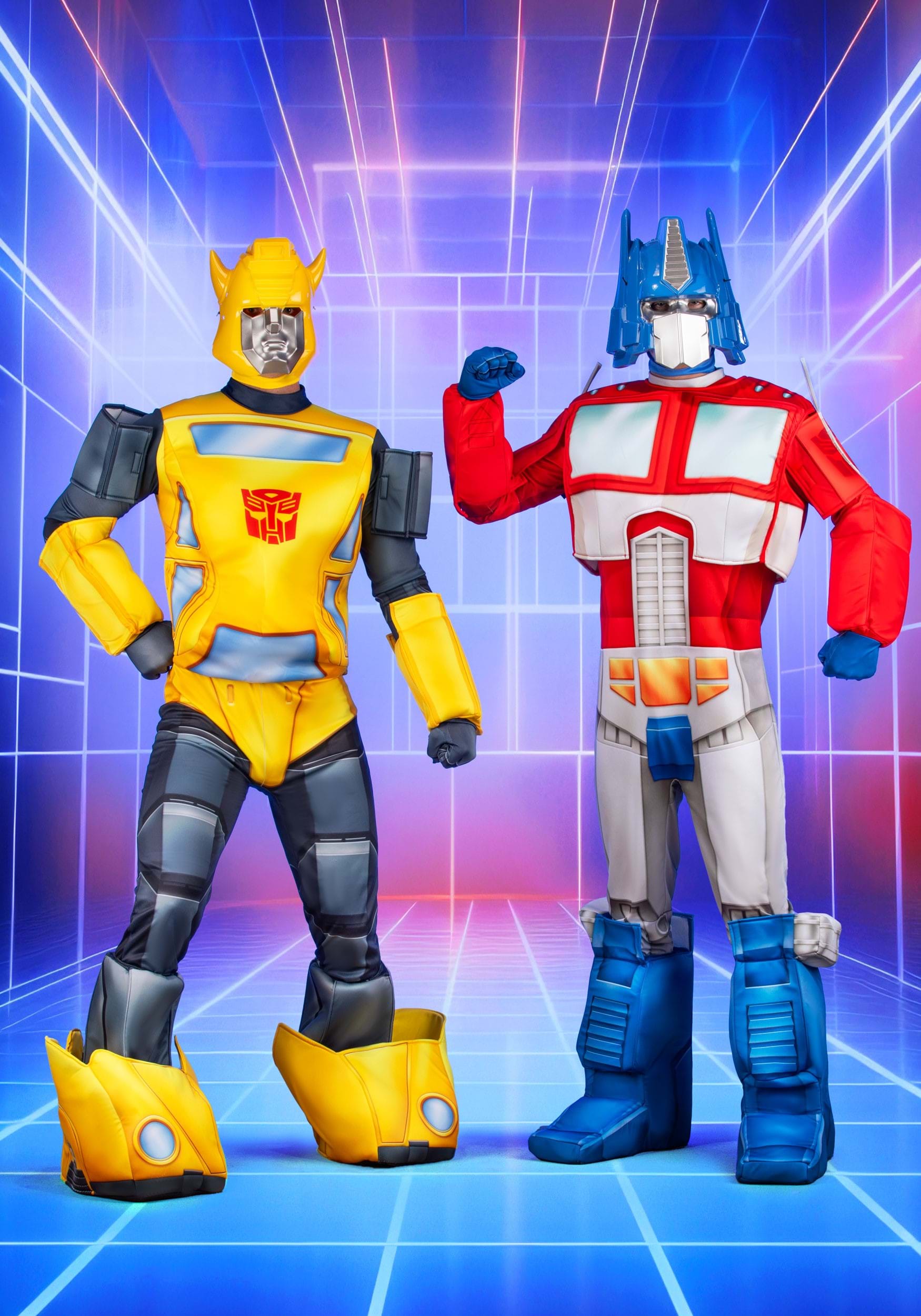 Adult Transformers Retro Optimus Prime Costume