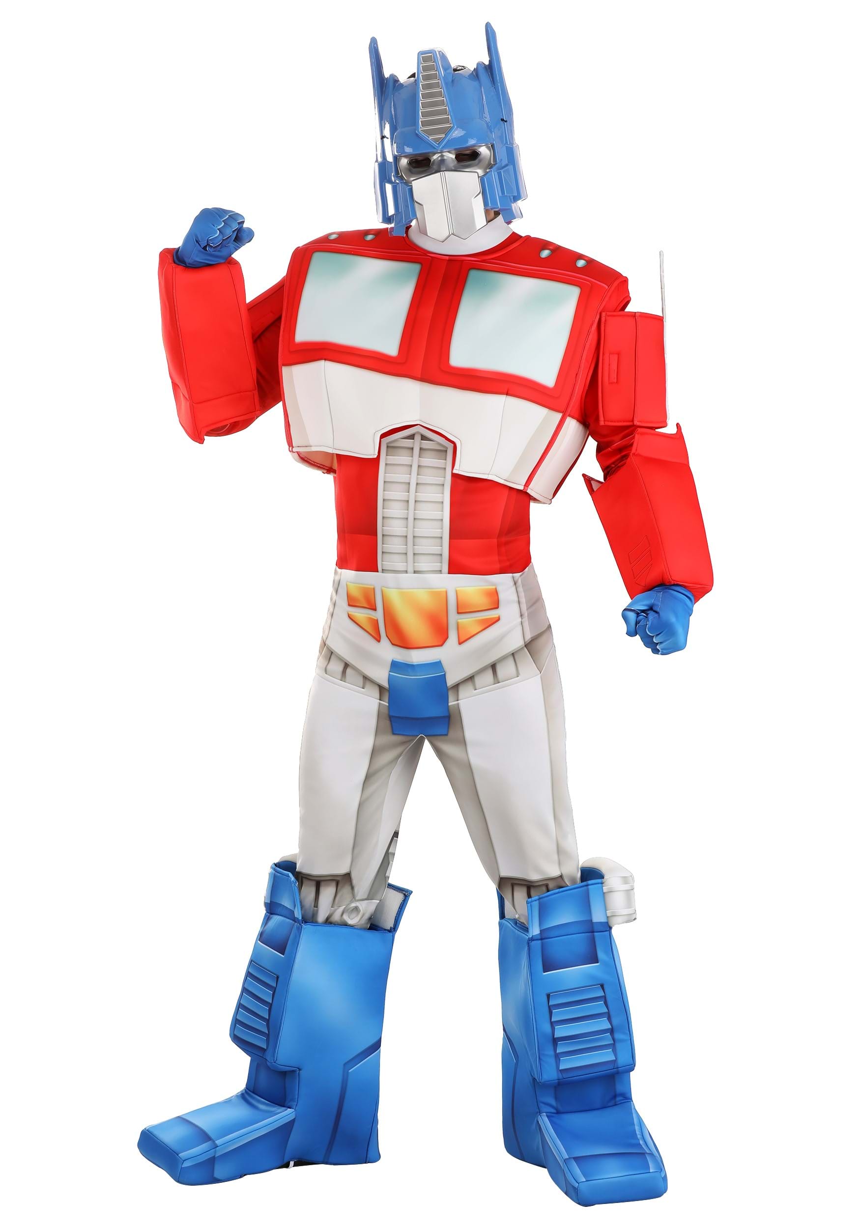Adult Transformers Retro Optimus Prime Costume 3 Adult Transformers Retro Optimus Prime Costume