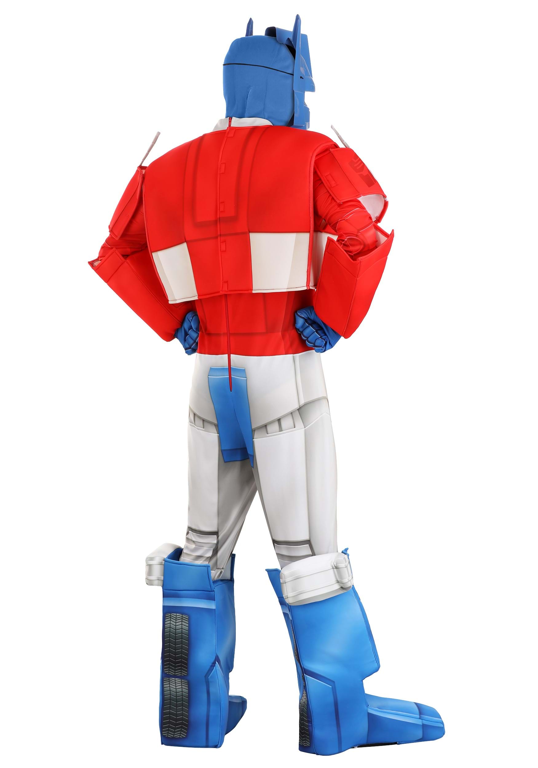 Adult Transformers Retro Optimus Prime Costume 5 Adult Transformers Retro Optimus Prime Costume