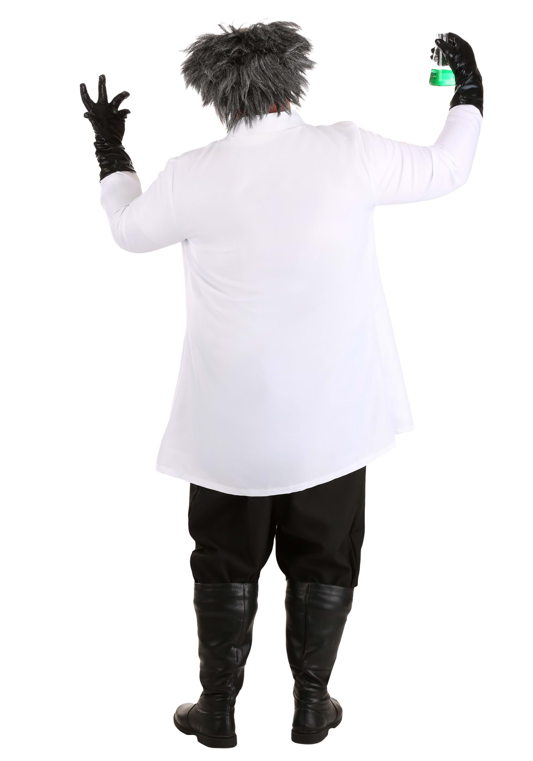 Plus Size Mad Scientist Men's Costume