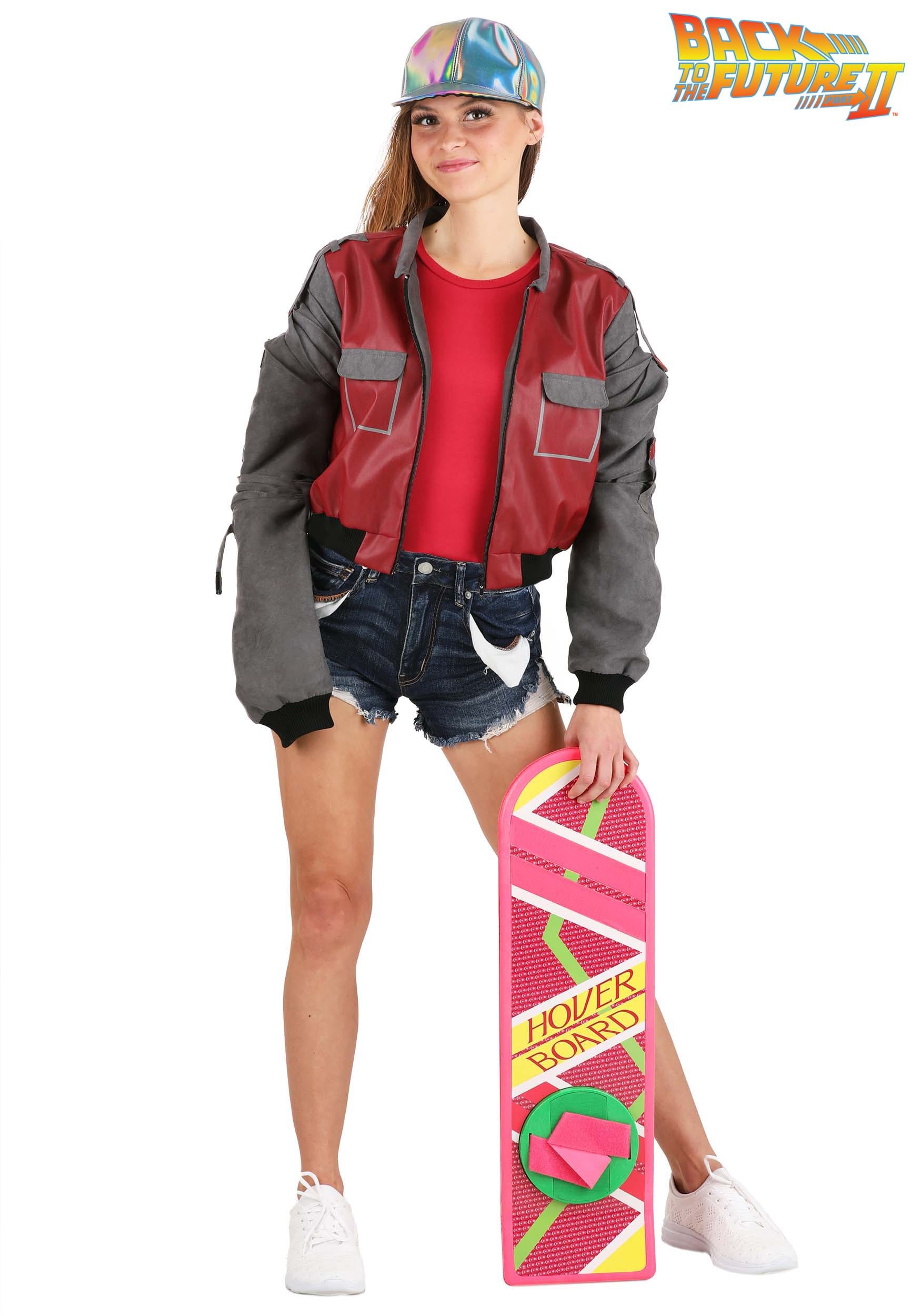 Back to the Future II Marty Mcfly Costume for Women