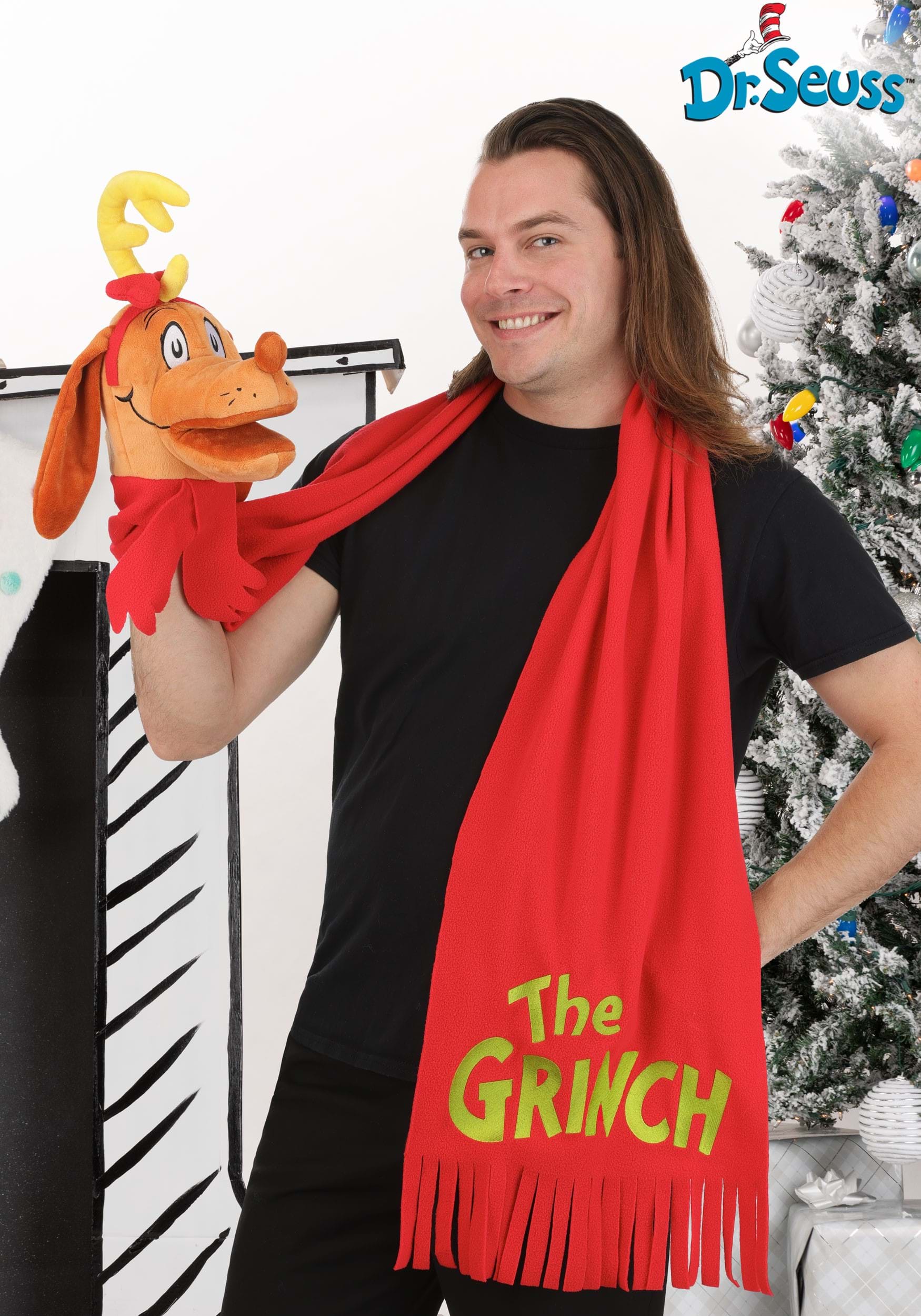 Dr. Seuss Max the Dog Costume Red Scarf