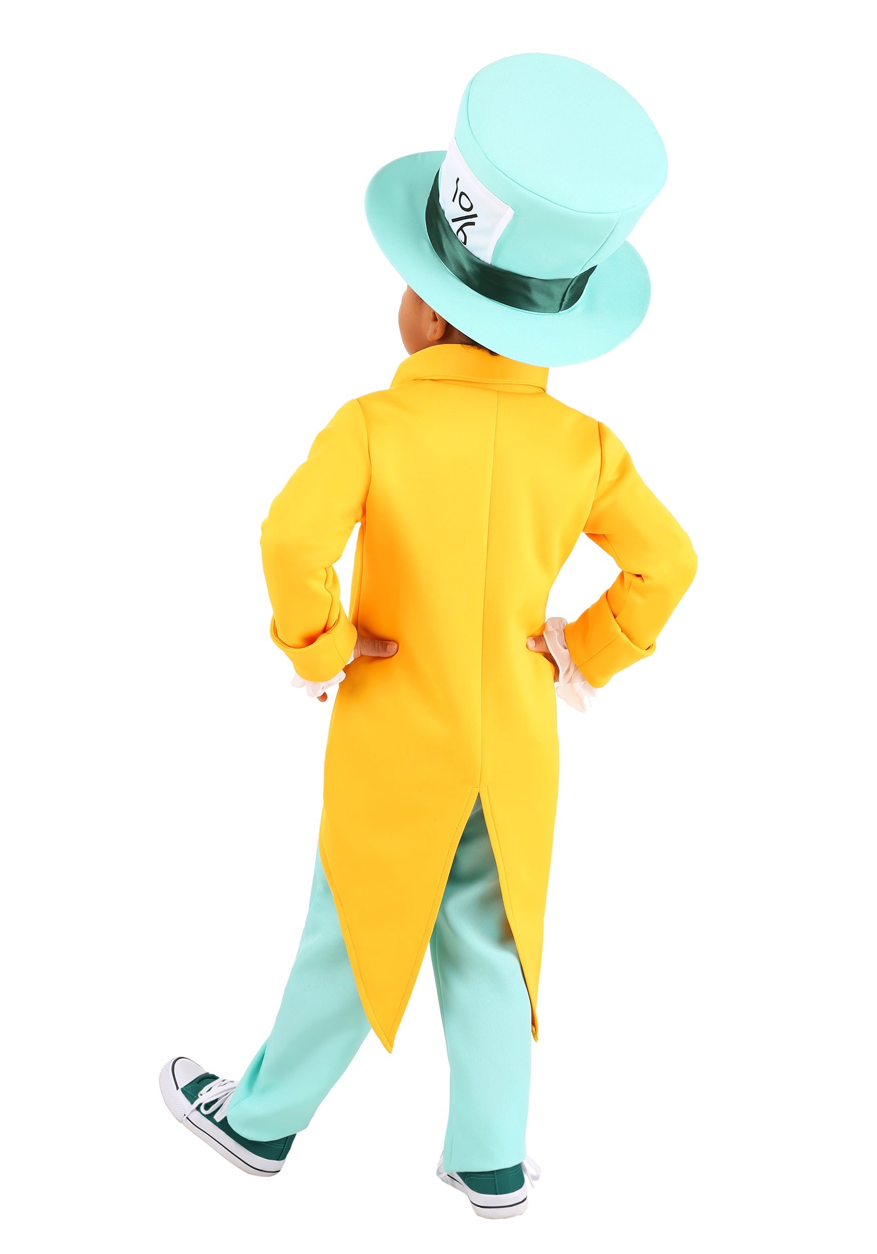 Boy's Bright Mad Hatter Toddler Costume