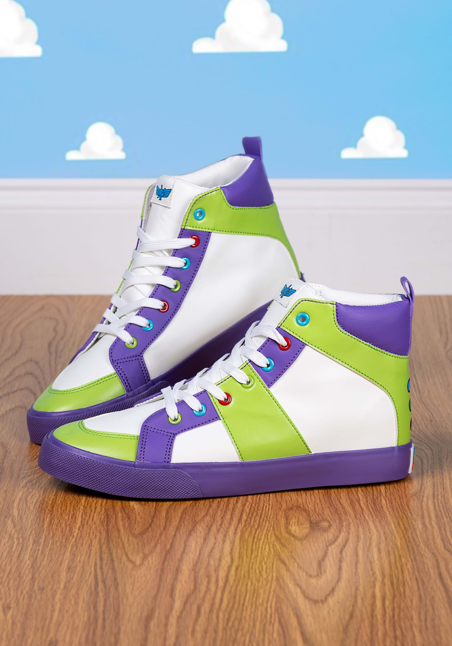 Disney Buzz Lightyear High Top Shoes for Men