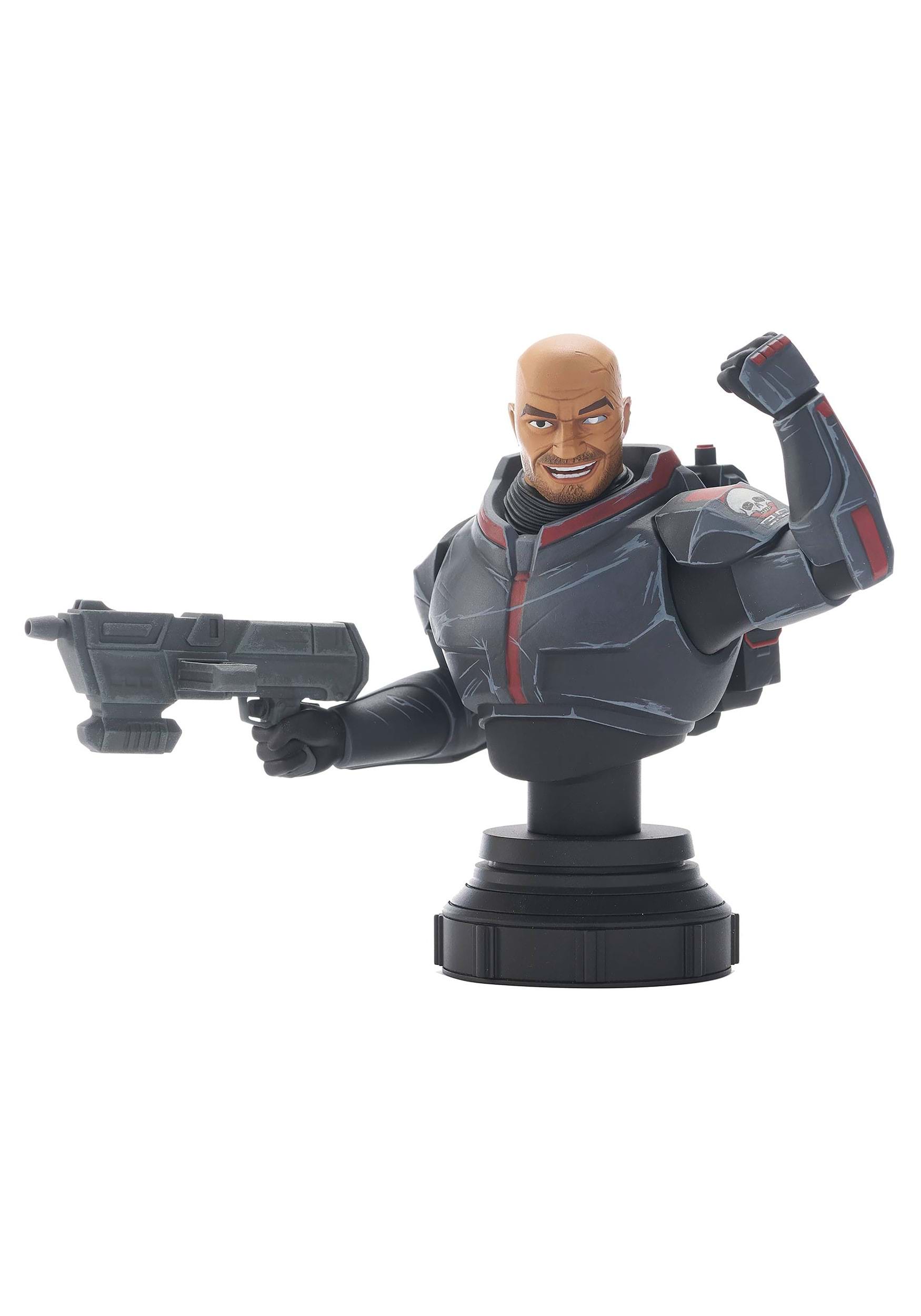 Gentle Giant Star Wars Clone Wars Wrecker 1/7 Scale Bust Statue