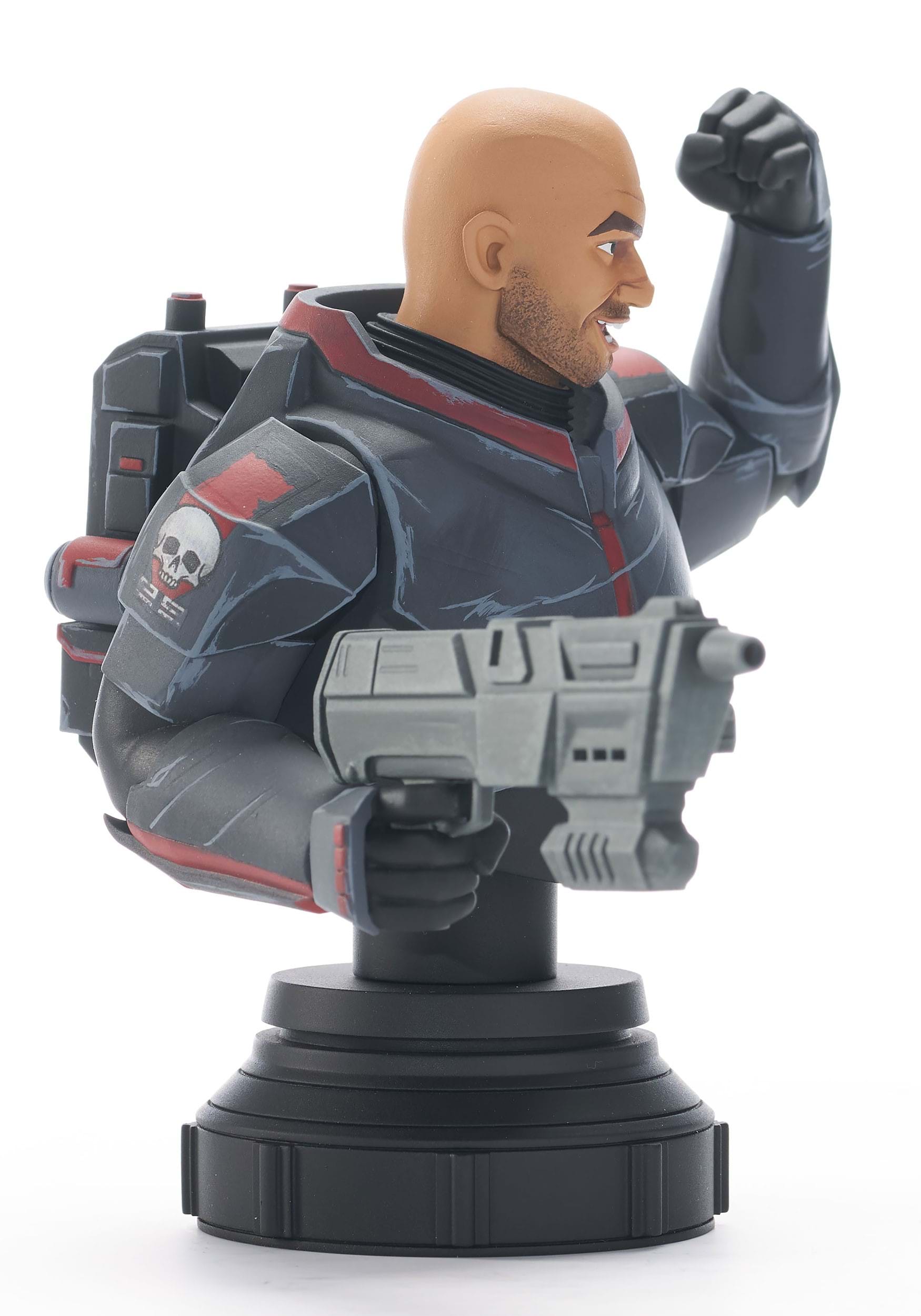 Gentle Giant Star Wars Clone Wars Wrecker 1/7 Scale Bust Statue