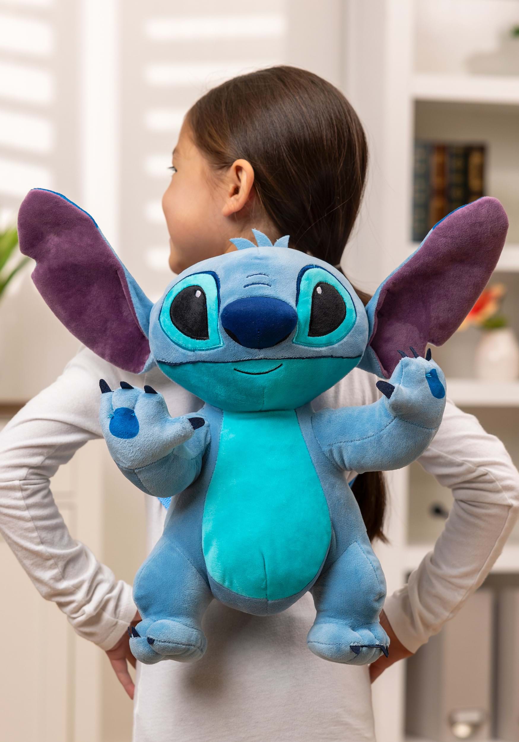 Disney Stitch 15" Soft Figure Backpack