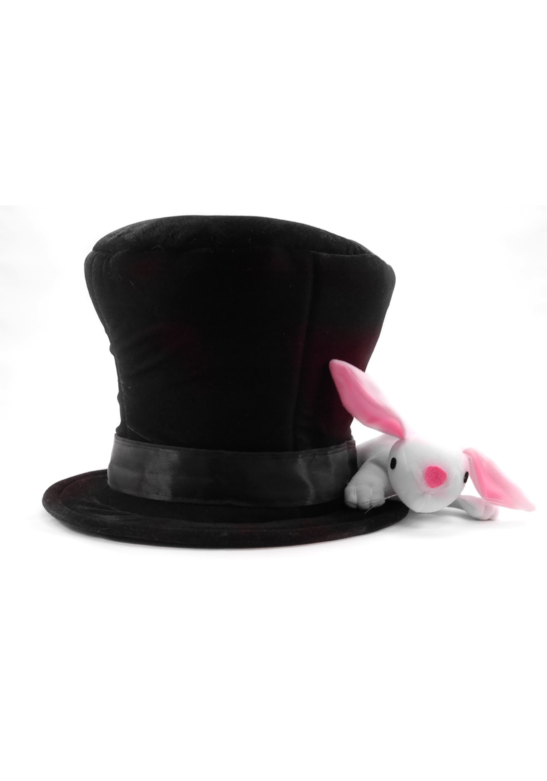 Kid's Plush Magician Costume Hat with Rabbit