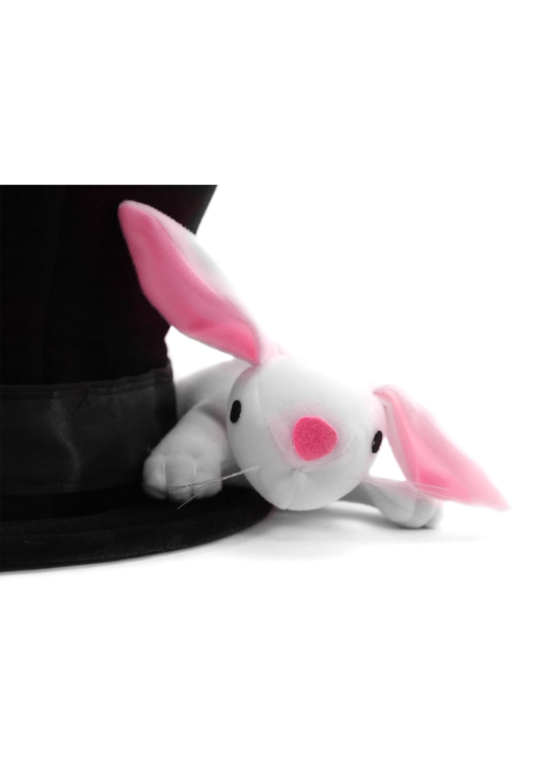 Kid's Plush Magician Costume Hat with Rabbit