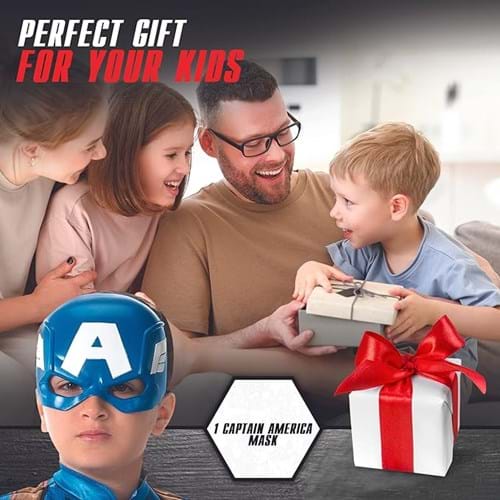 Captain America Superhero Mask for Kids 5 Captain America Superhero Mask for Kids