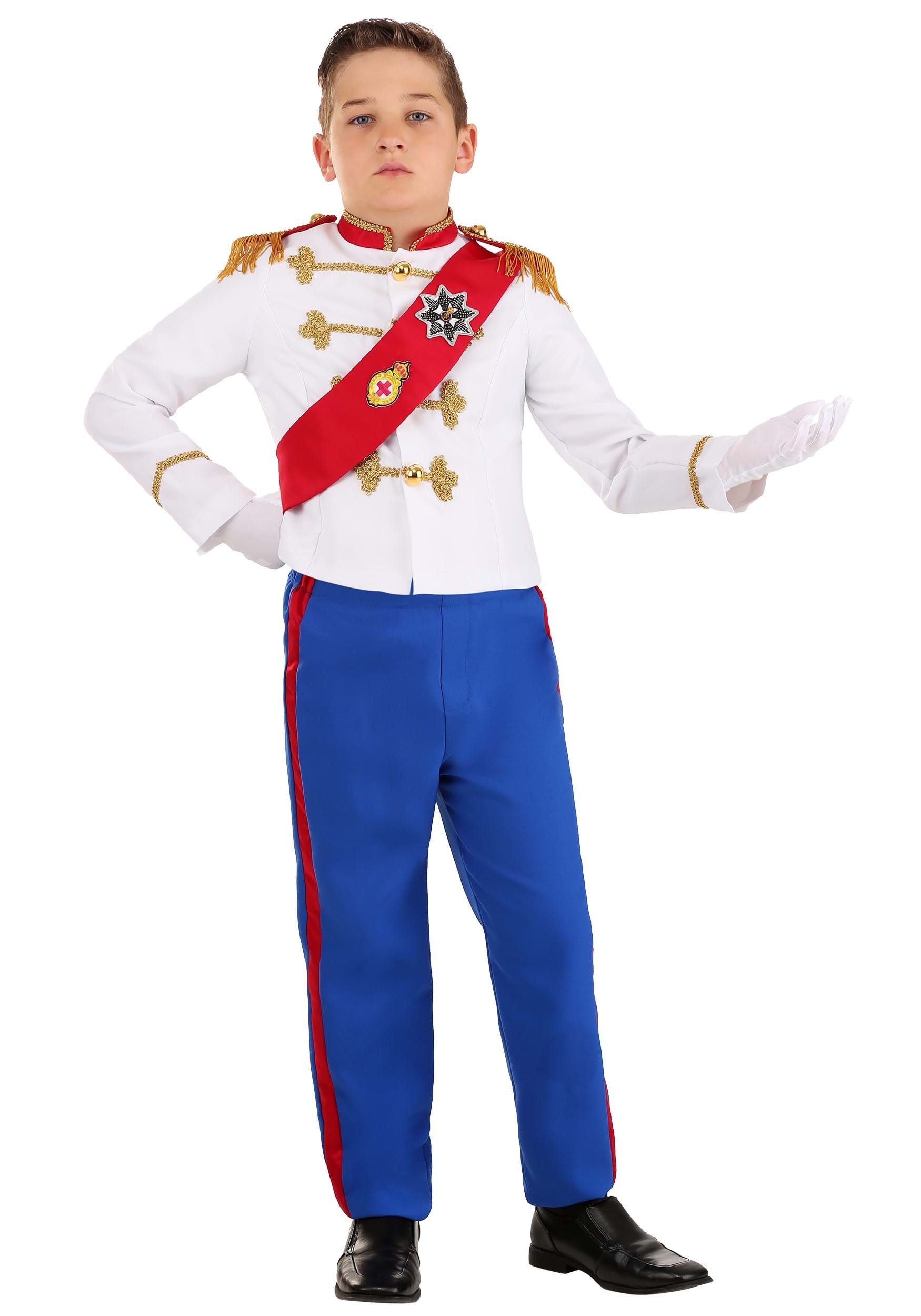 Charming Prince Costume for Boys