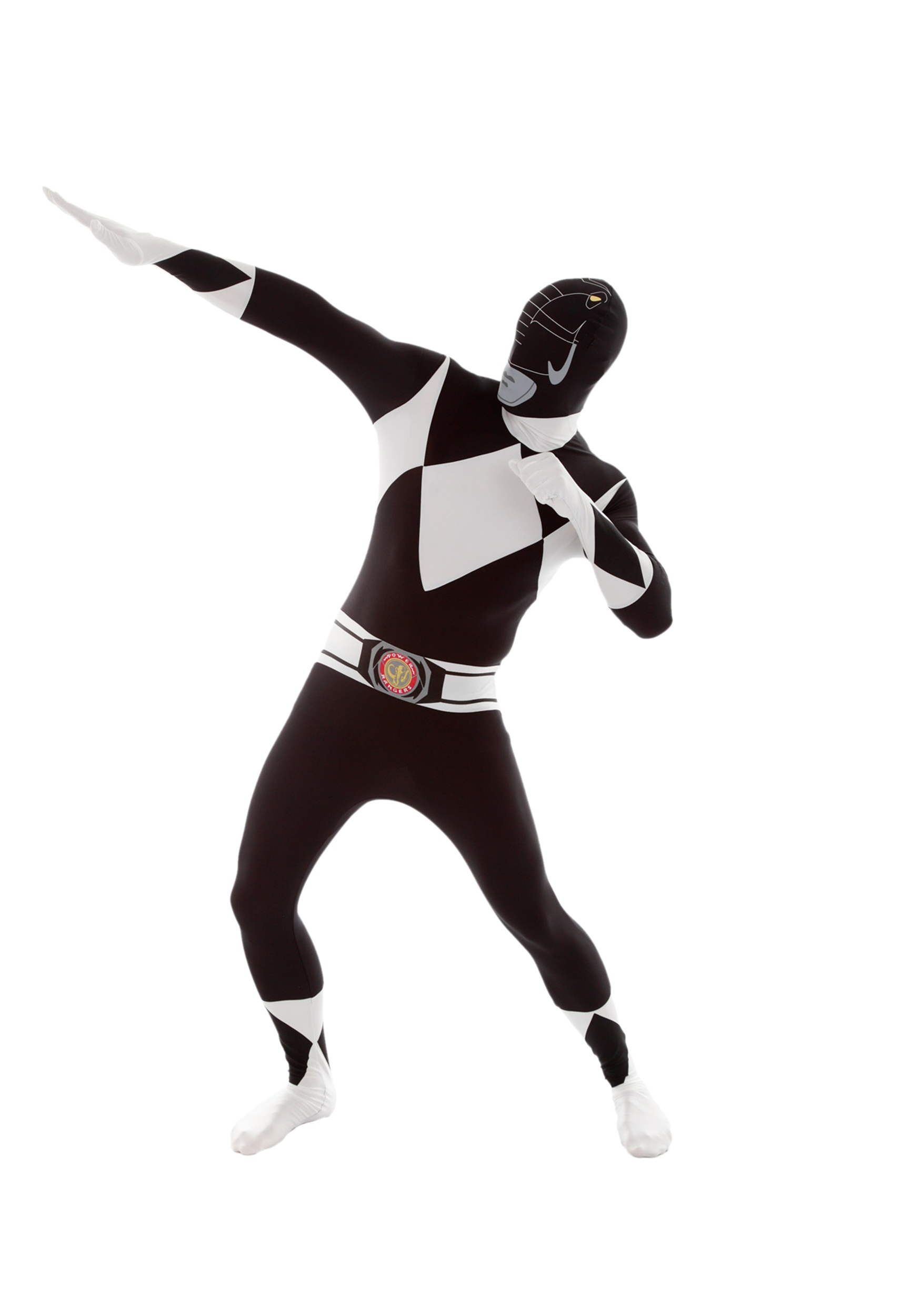 Power Rangers: Black Ranger Morphsuit Costume