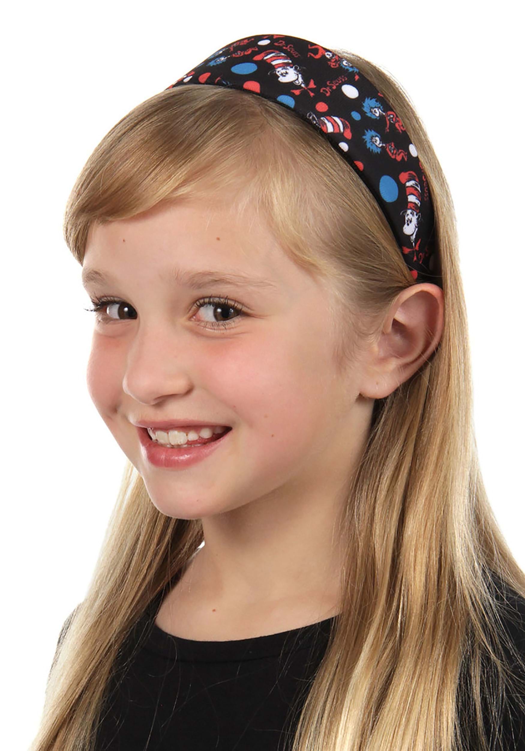 The Cat in the Hat Dr. Seuss Pattern Headband 3 The Cat in the Hat Dr. Seuss Pattern Headband