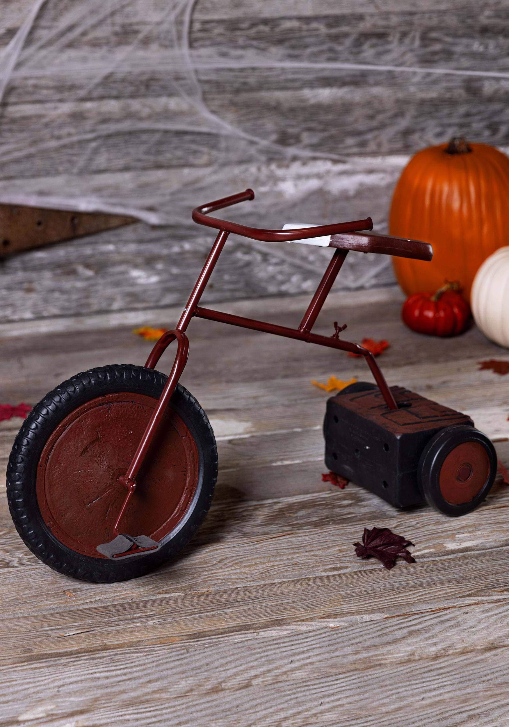 16-Inch Ghostly Tricycle Animated Halloween Decoration