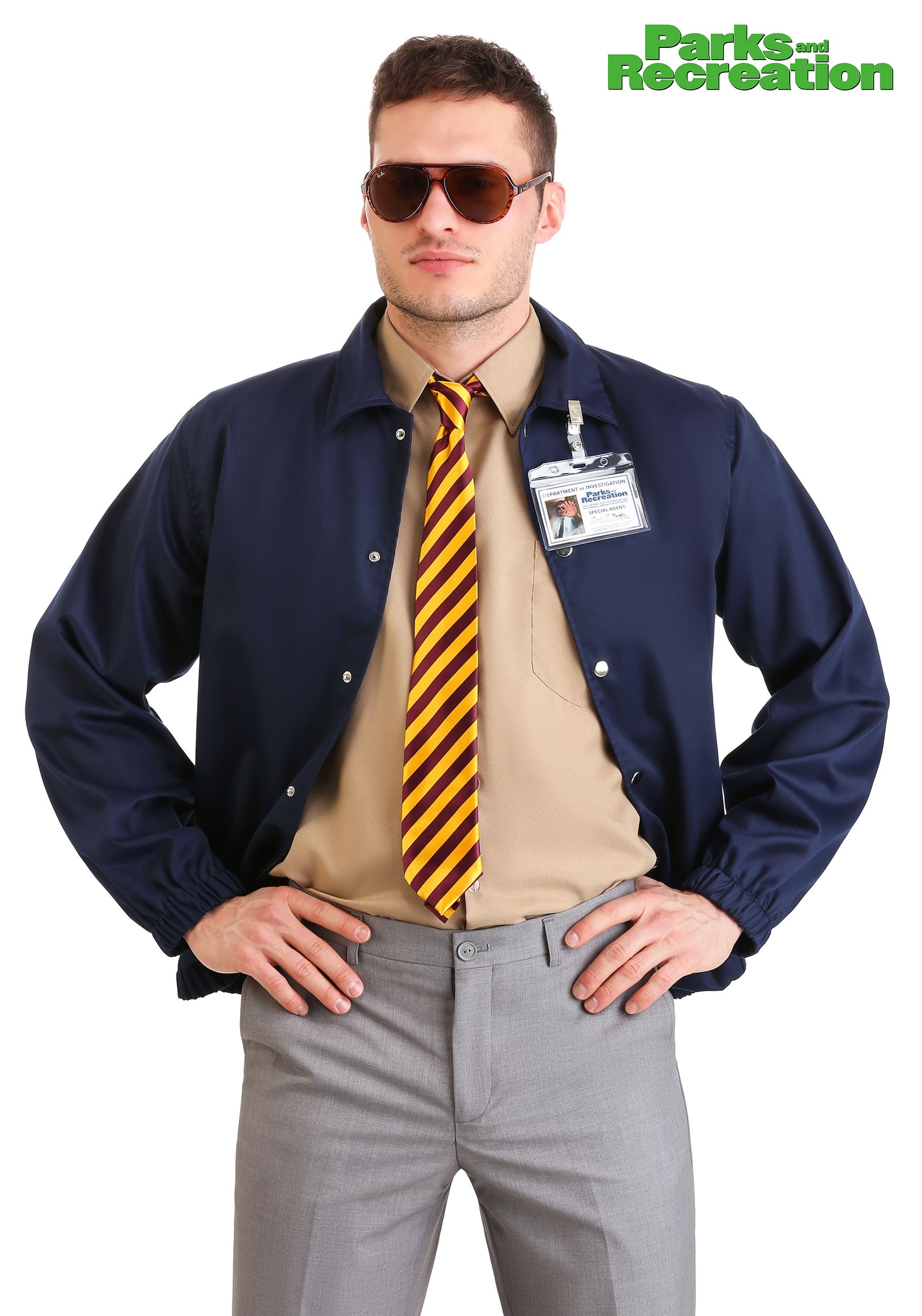 Parks and Recreation Burt Macklin Costume for Men
