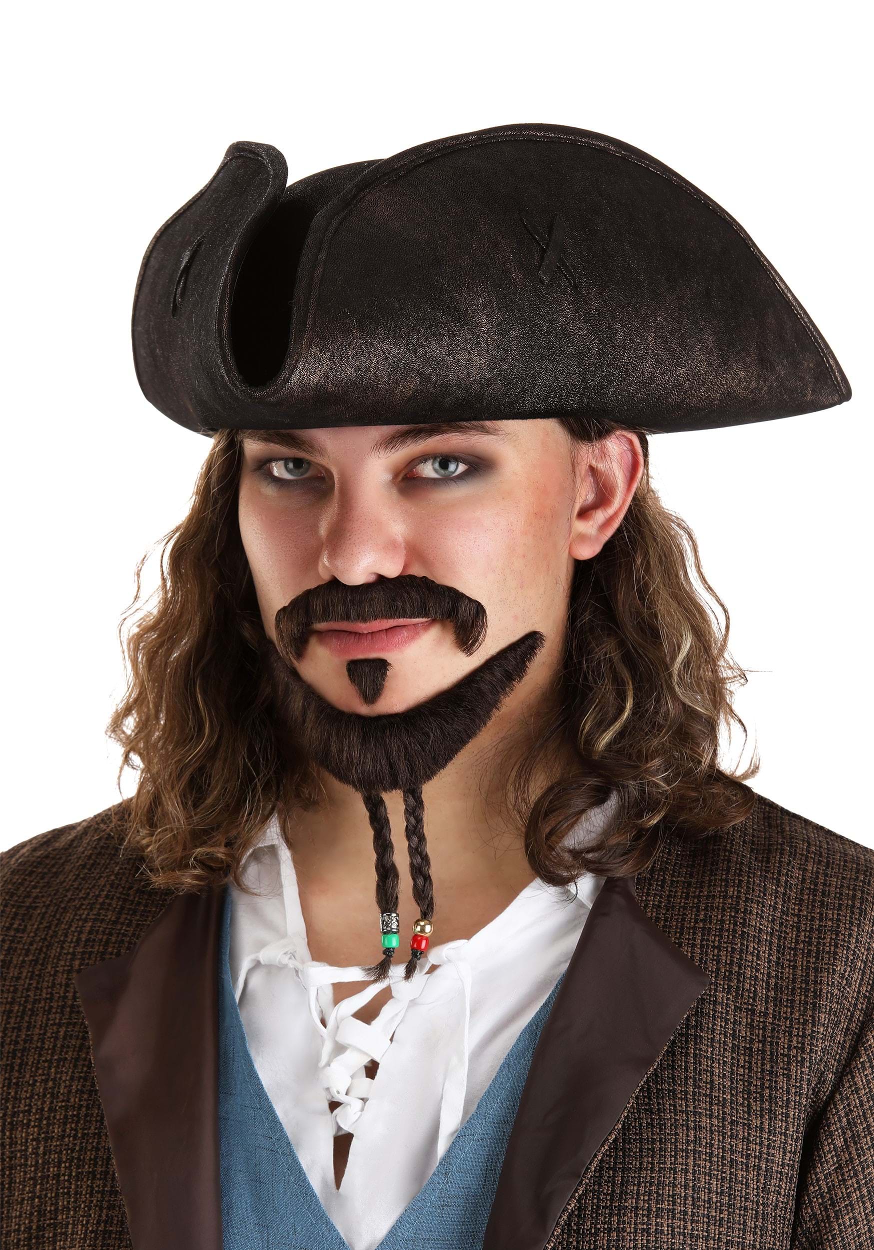 Disney Jack Sparrow Mustache and Goatee Costume Accessory
