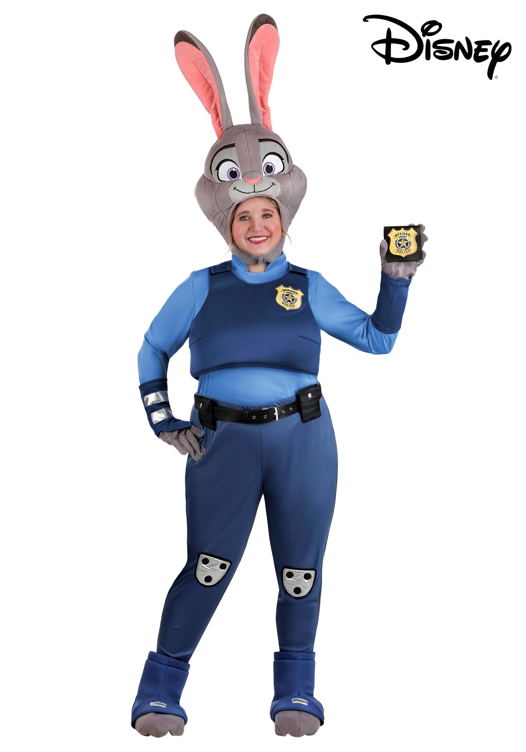Women's Plus Size Disney Zootopia Judy Hopps Costume