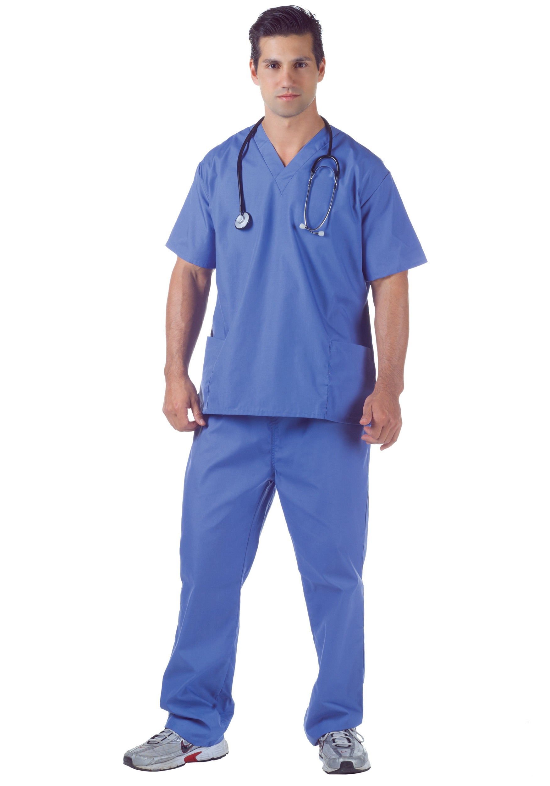 Plus Size Men's Surgeon Scrubs Costume