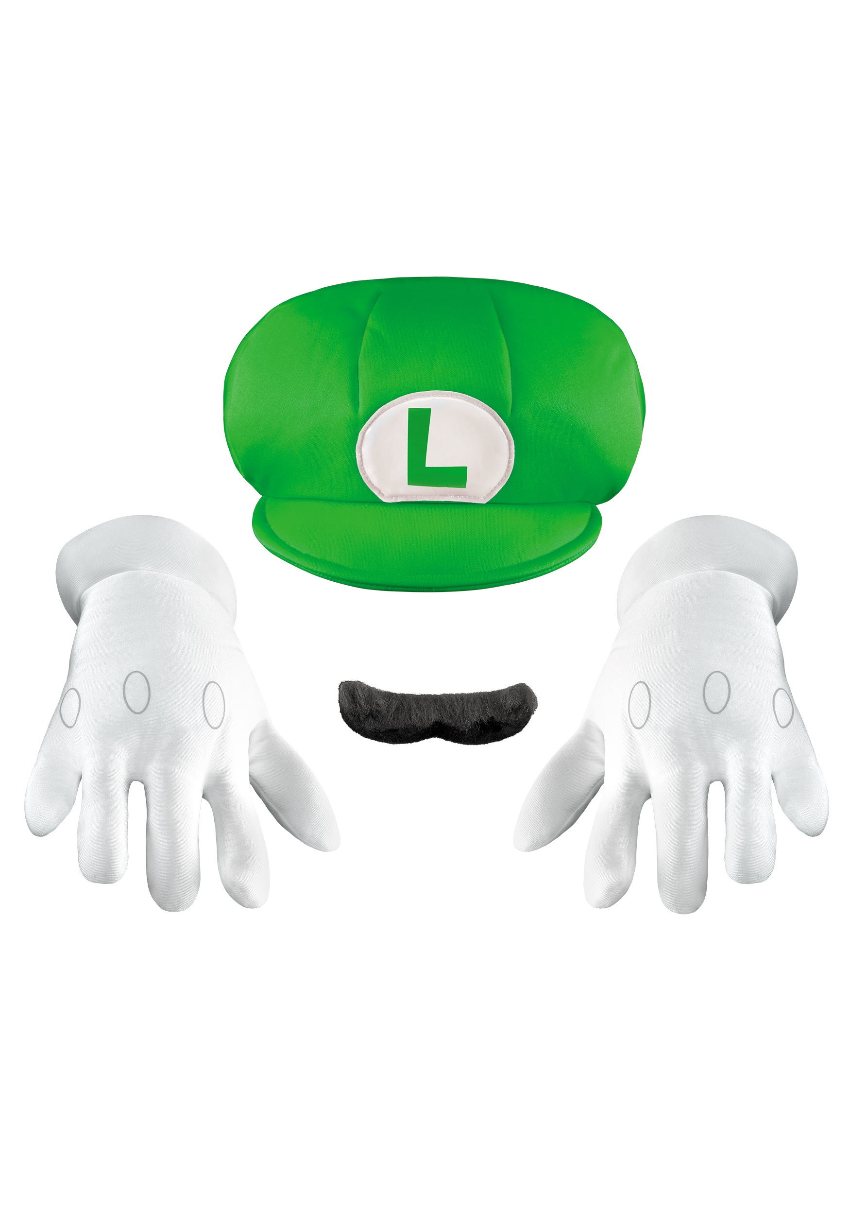 Kid's Luigi Costume Accessory Kit